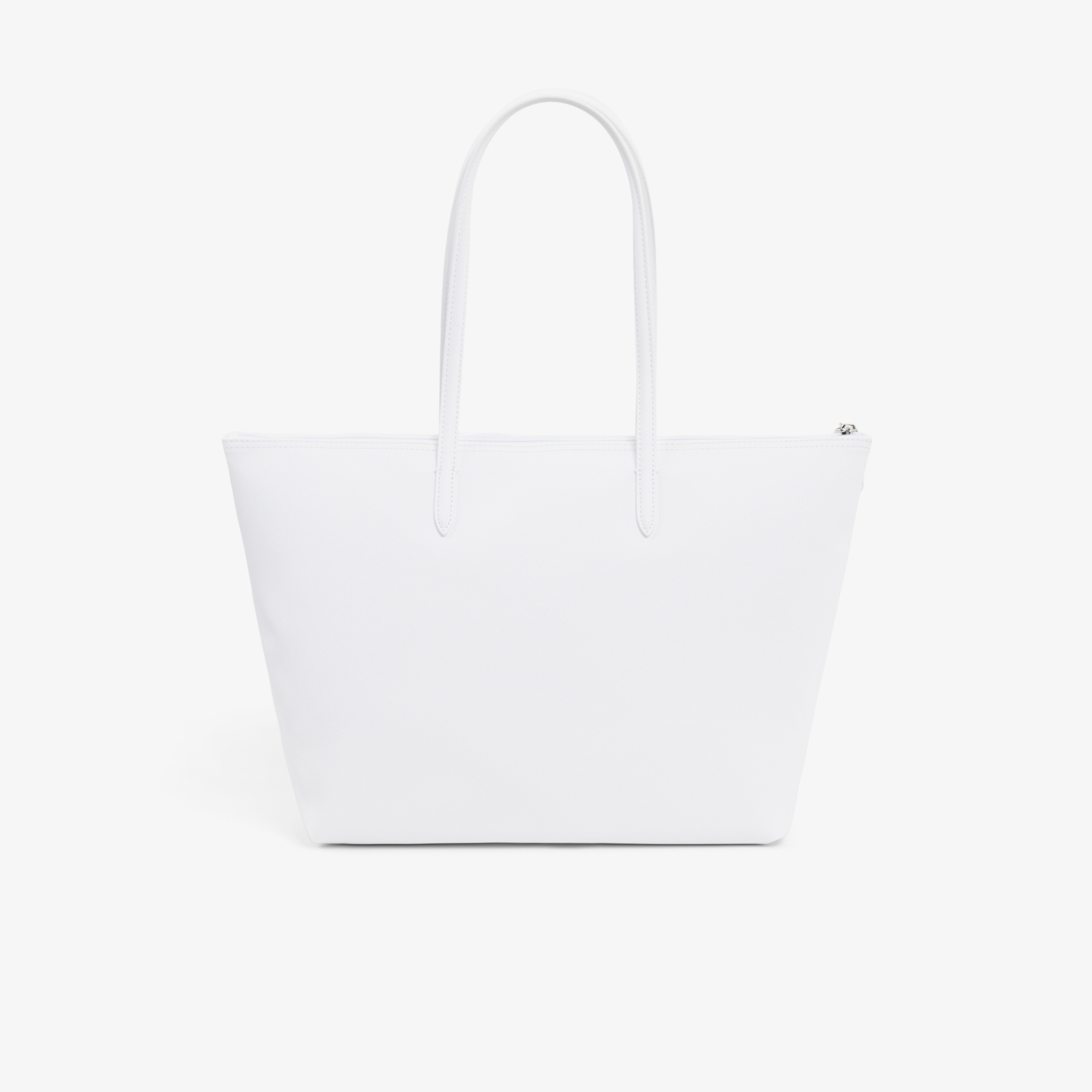 Large L.12.12 Kadın Beyaz Omuz Çantası