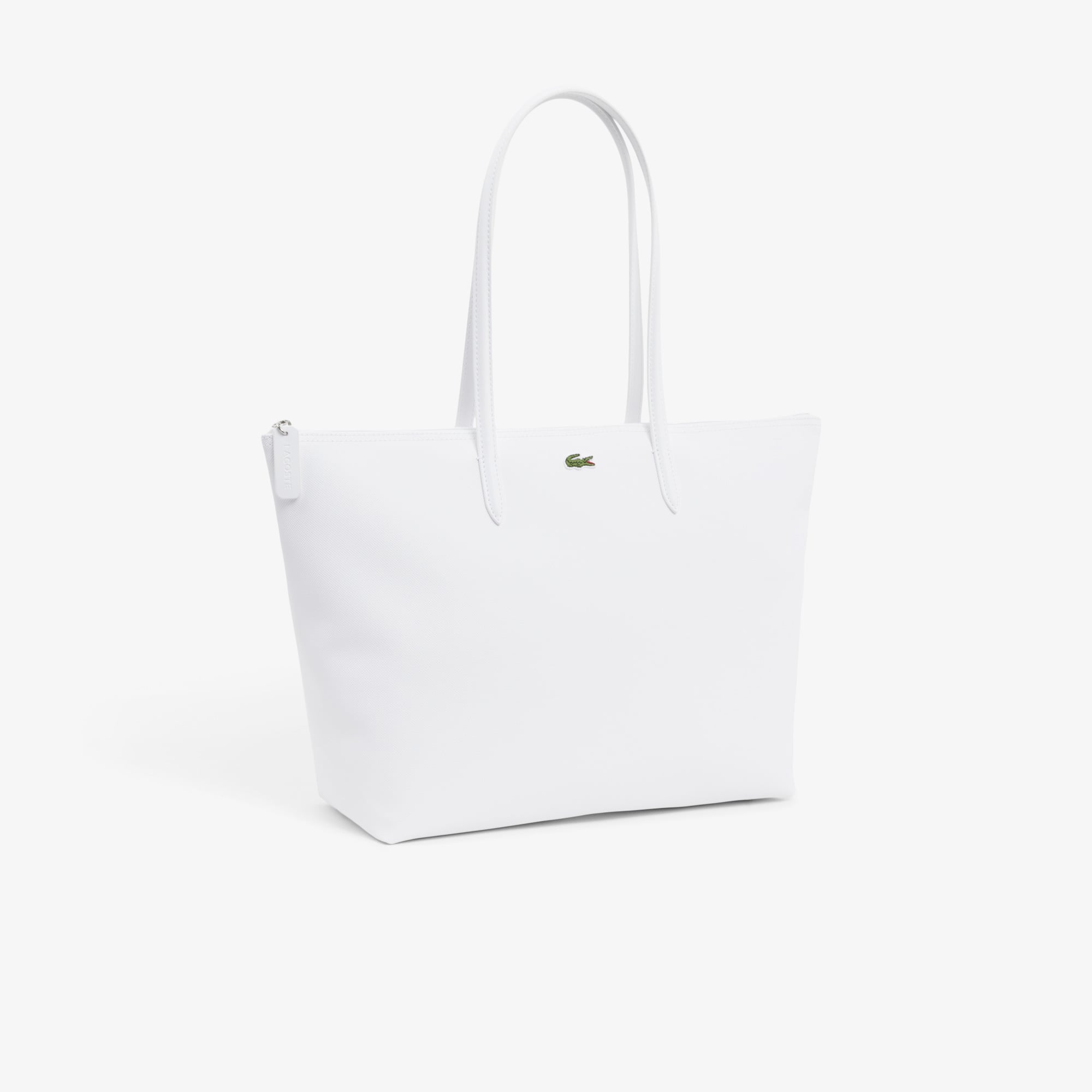 Lacoste Large L.12.12 Kadın Beyaz Omuz Çantası görsel 2