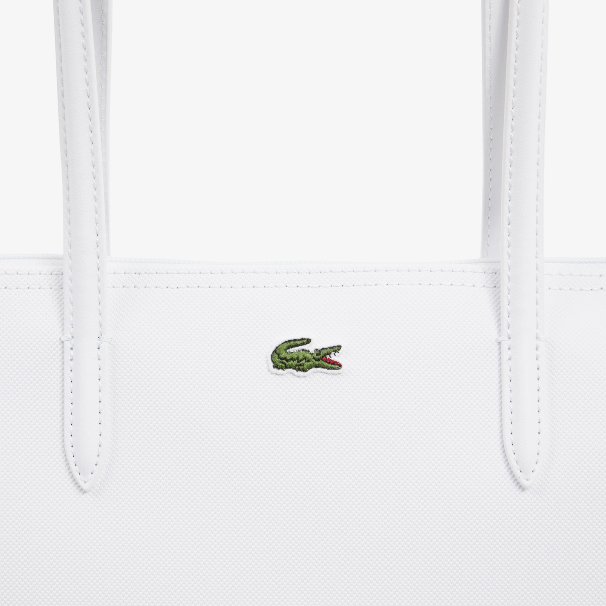 Lacoste Large L.12.12 Kadın Beyaz Omuz Çantası görsel 5