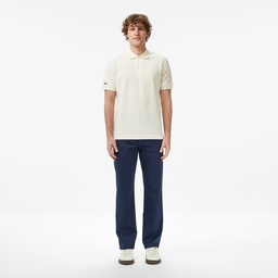 Erkek Relaxed Fit Krem Polo Krem