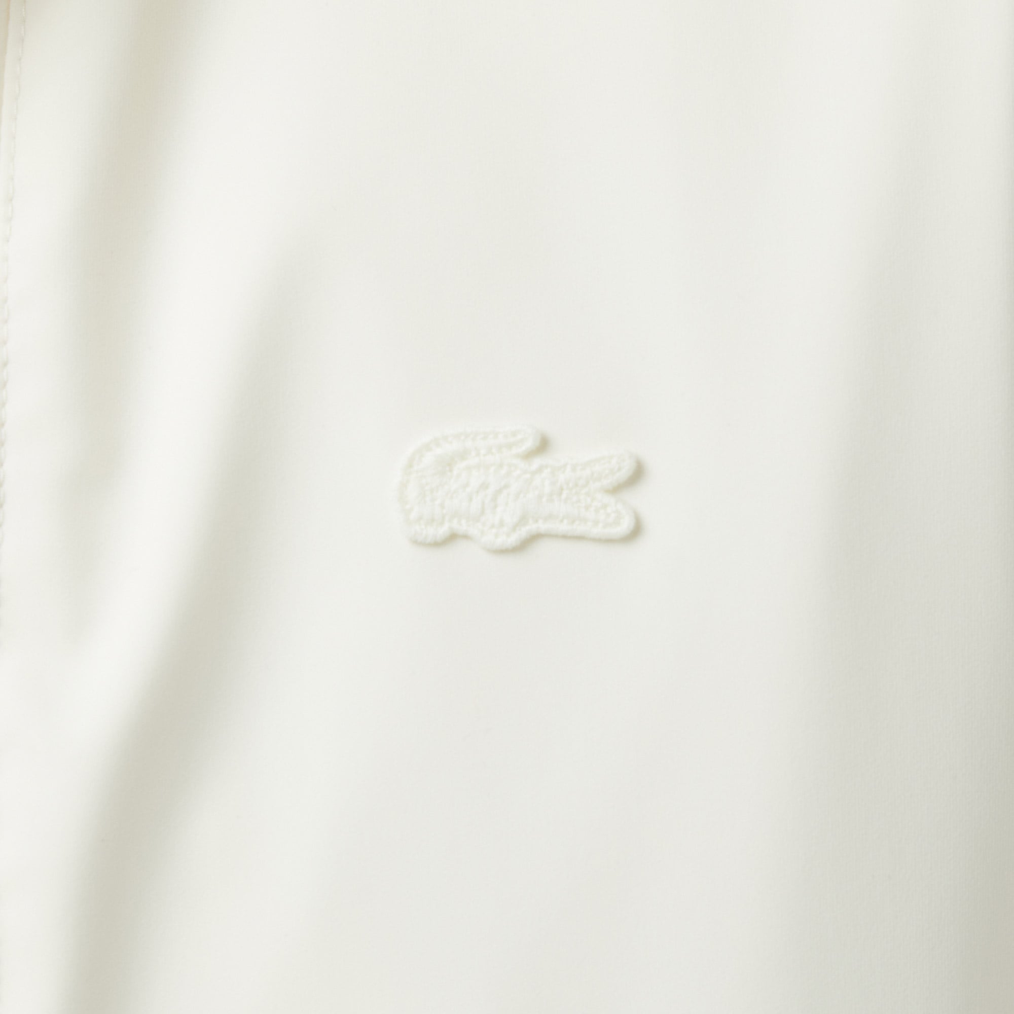 Lacoste Erkek Relaxed Fit Dik Yaka Krem Mont görsel 6