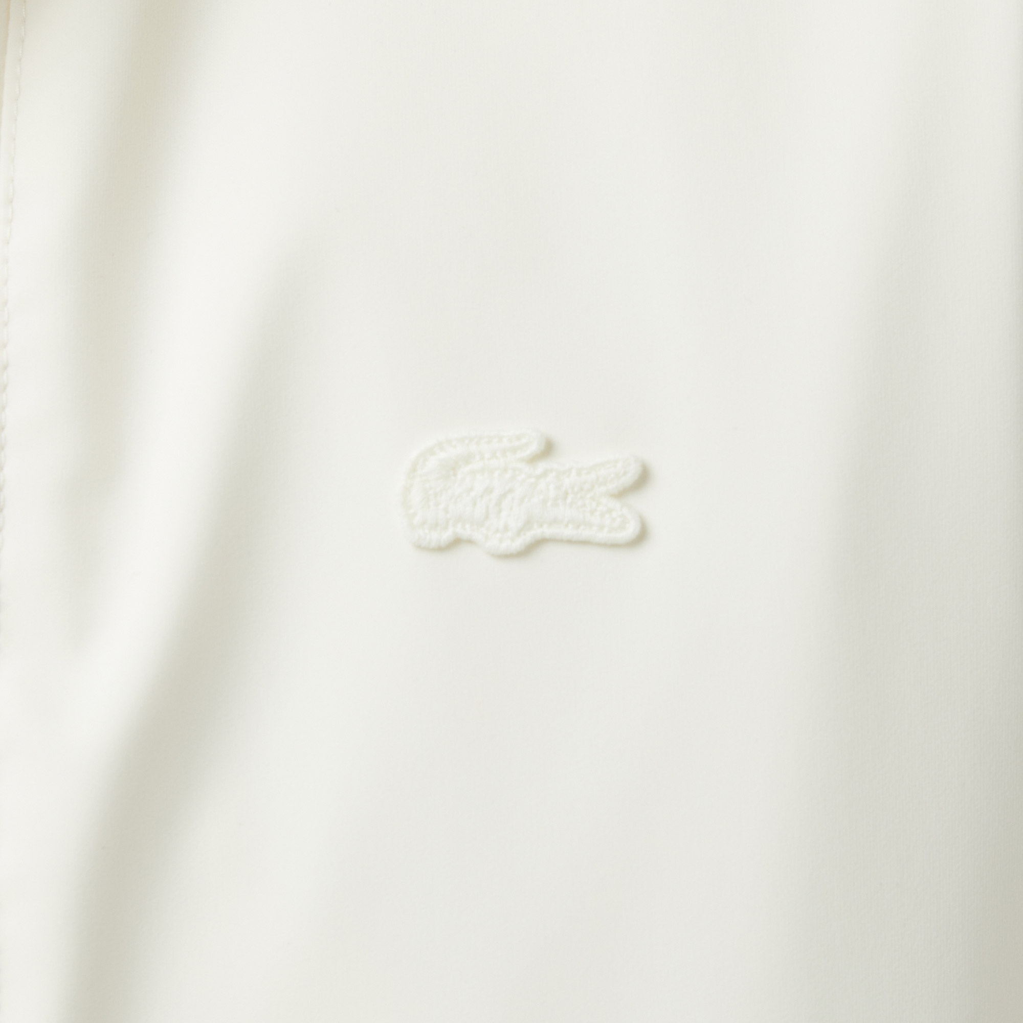 Erkek Relaxed Fit Dik Yaka Krem Mont