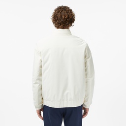 Erkek Relaxed Fit Dik Yaka Krem Mont Krem
