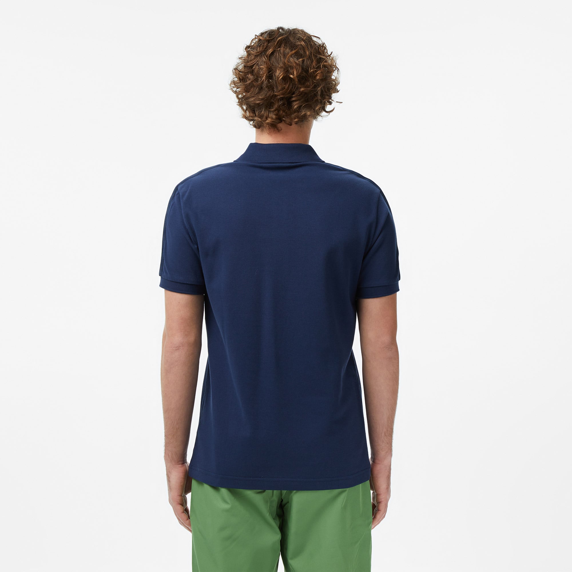 Lacoste Erkek Regular Fit Lacivert Polo görsel 4