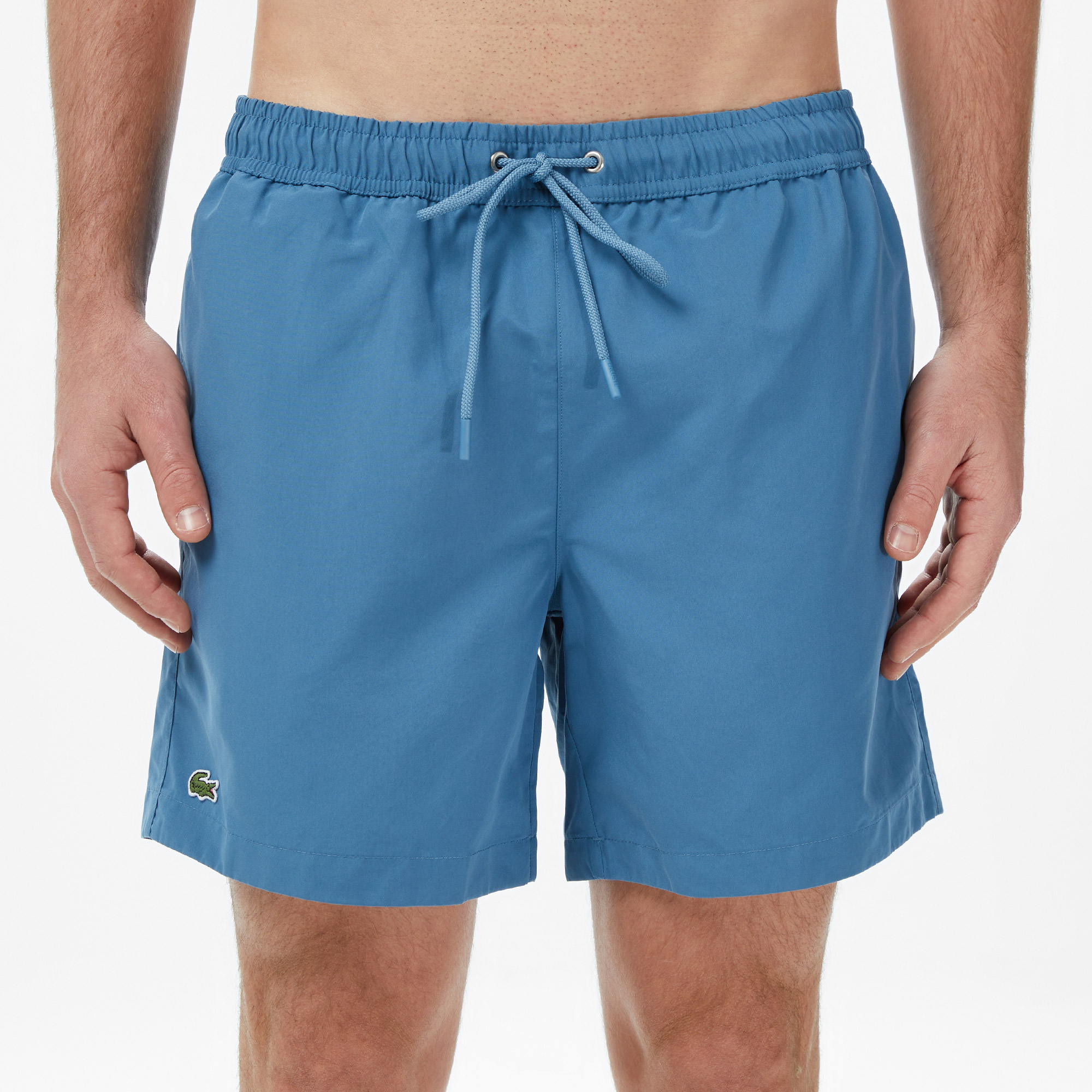 Lacoste Erkek Regular Fit Mavi Deniz Şortu görsel 5