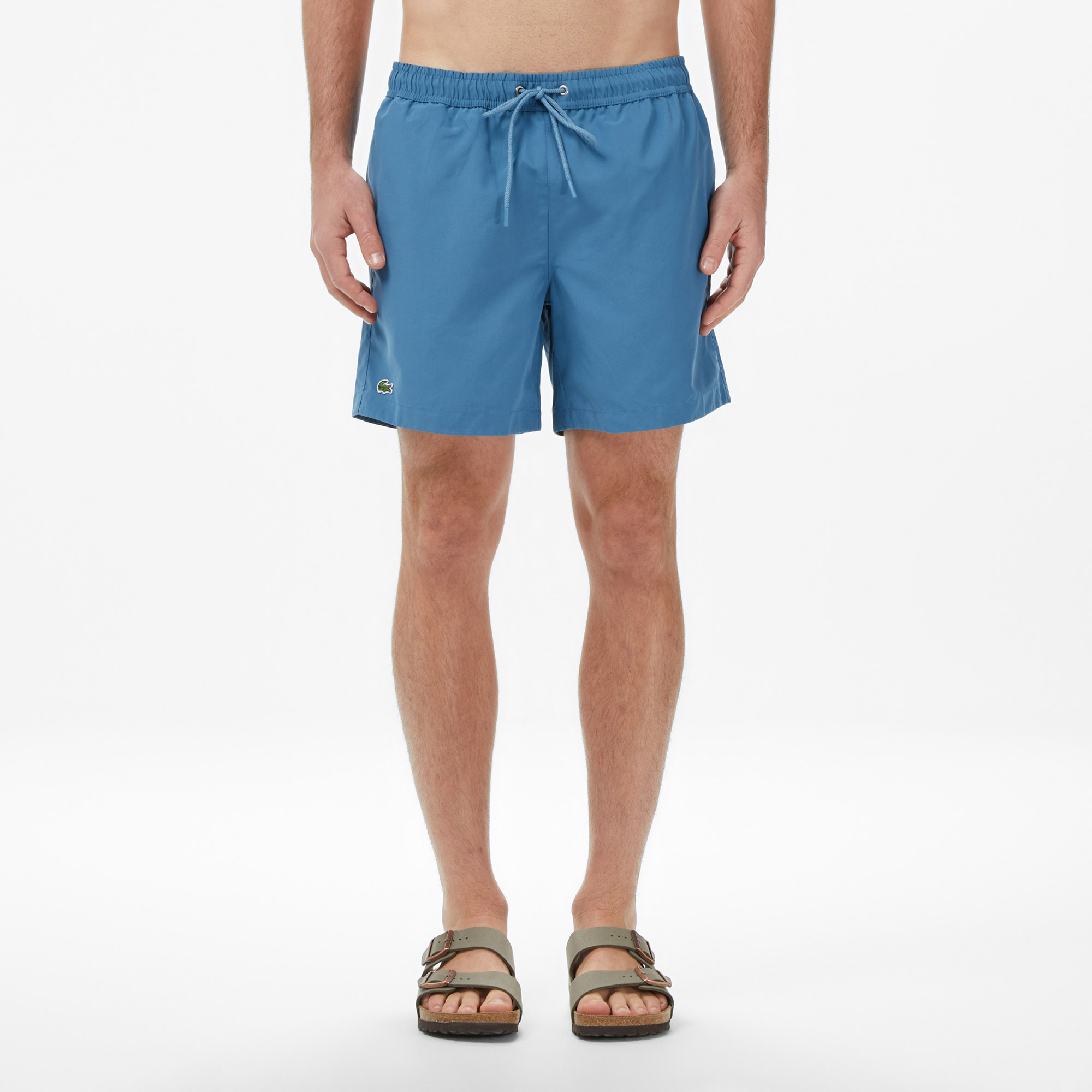 Lacoste Erkek Regular Fit Mavi Deniz Şortu görsel 2