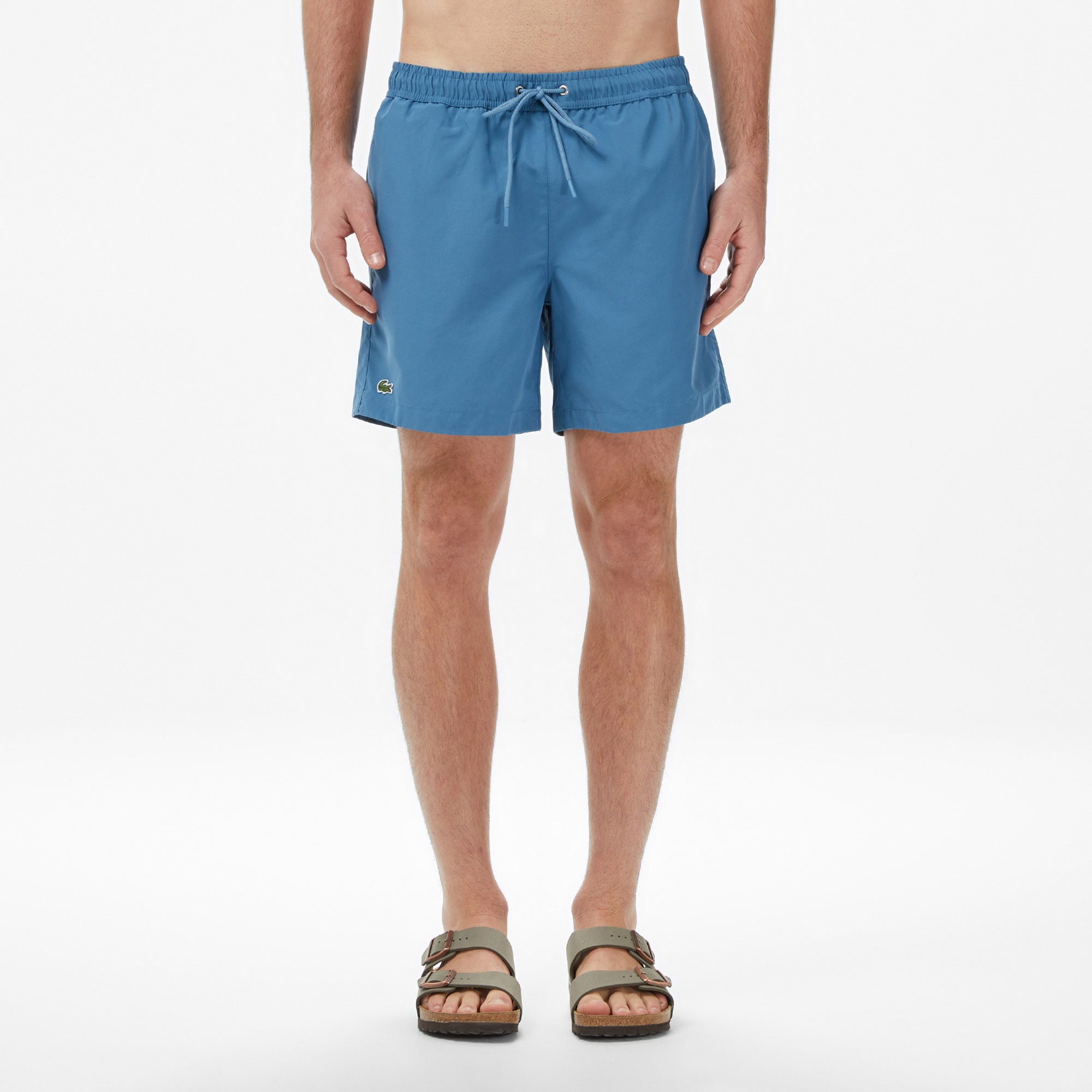 Erkek Regular Fit Mavi Mayo