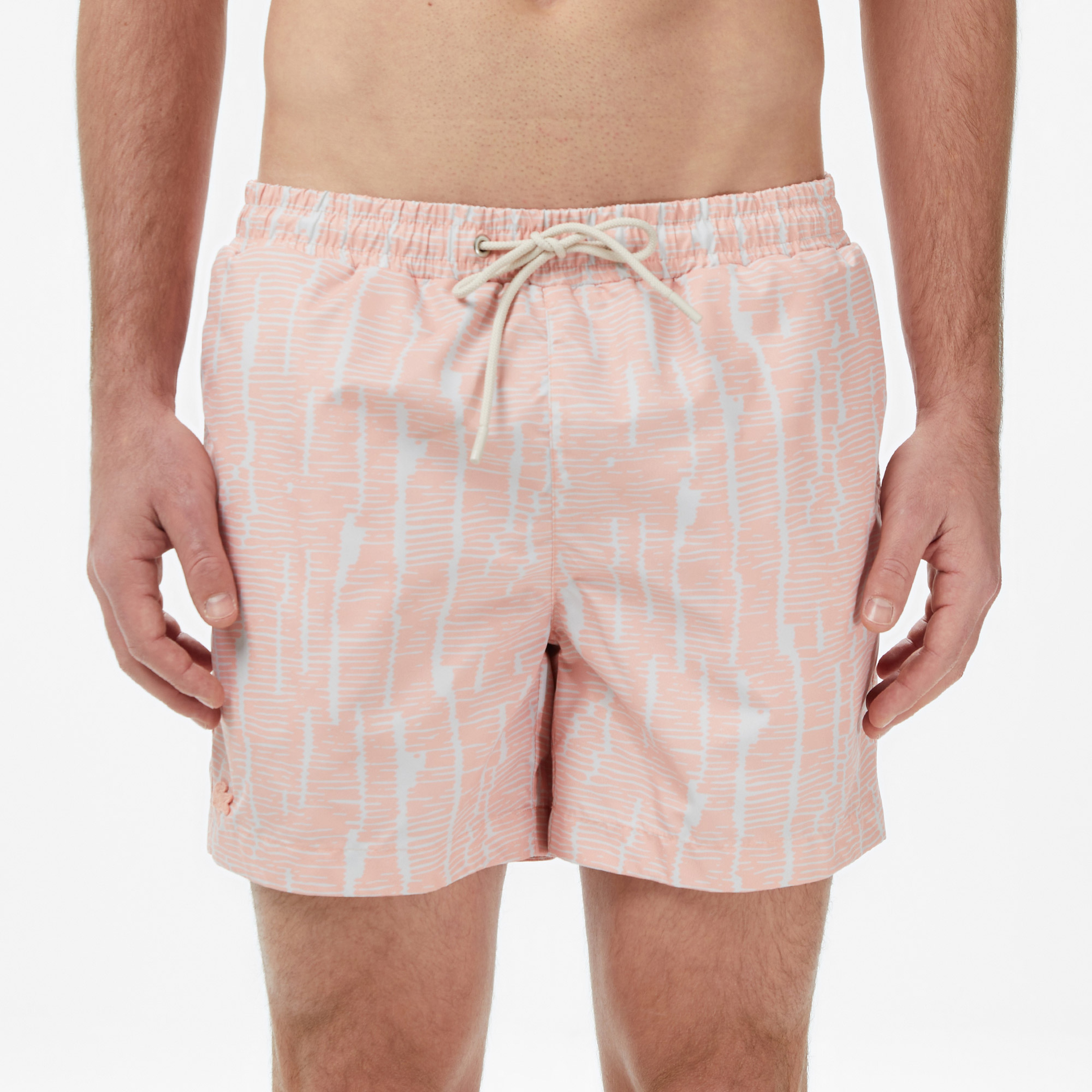 Erkek Regular Fit Desenli Pembe Mayo Erkek Regular Fit Desenli Pembe Mayo