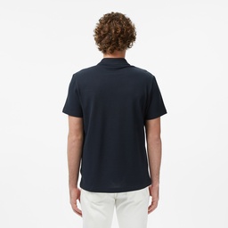 Erkek Regular Fit Renk Bloklu Koyu Gri Polo Gri