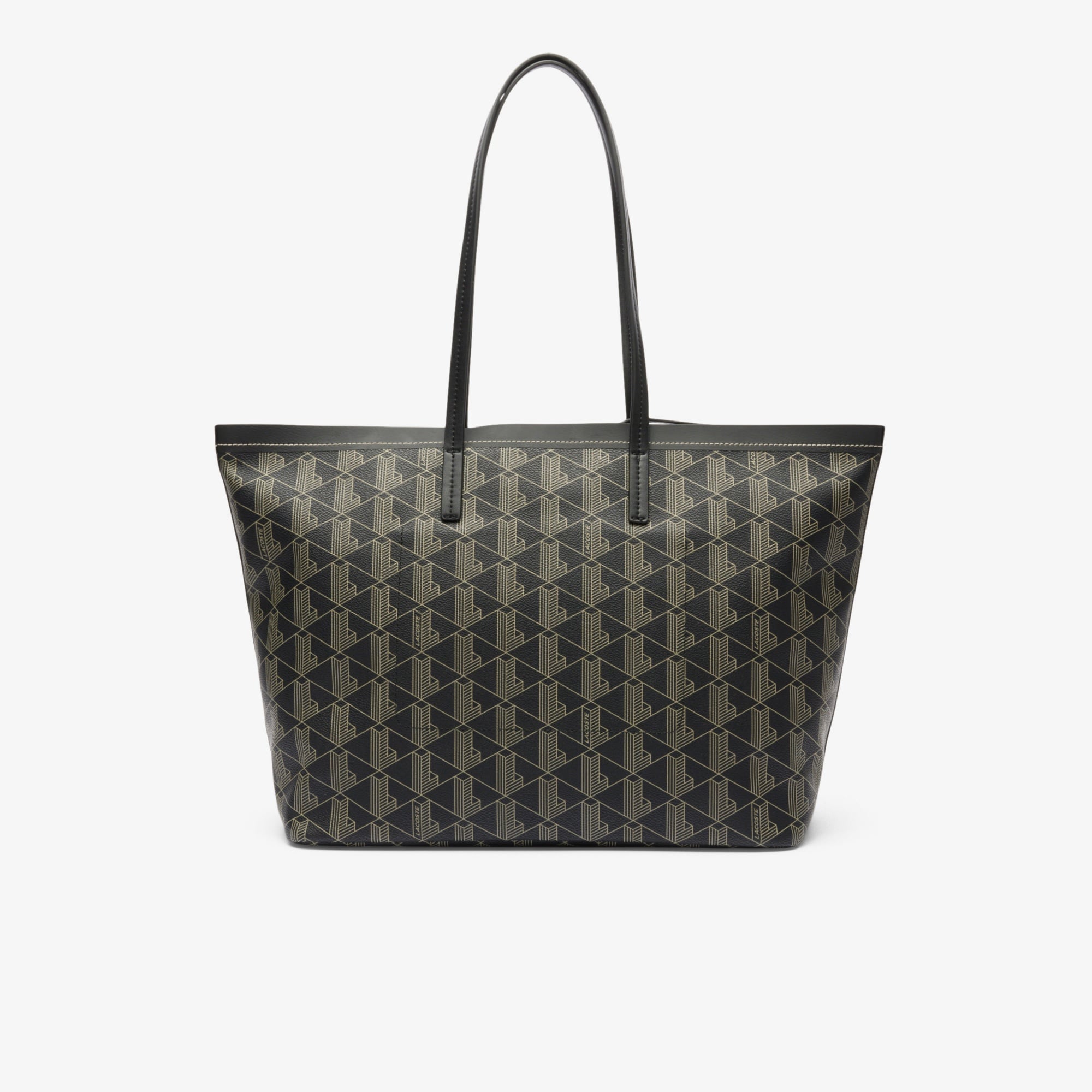 Zely Kadın Monogram Siyah Omuz Çantası