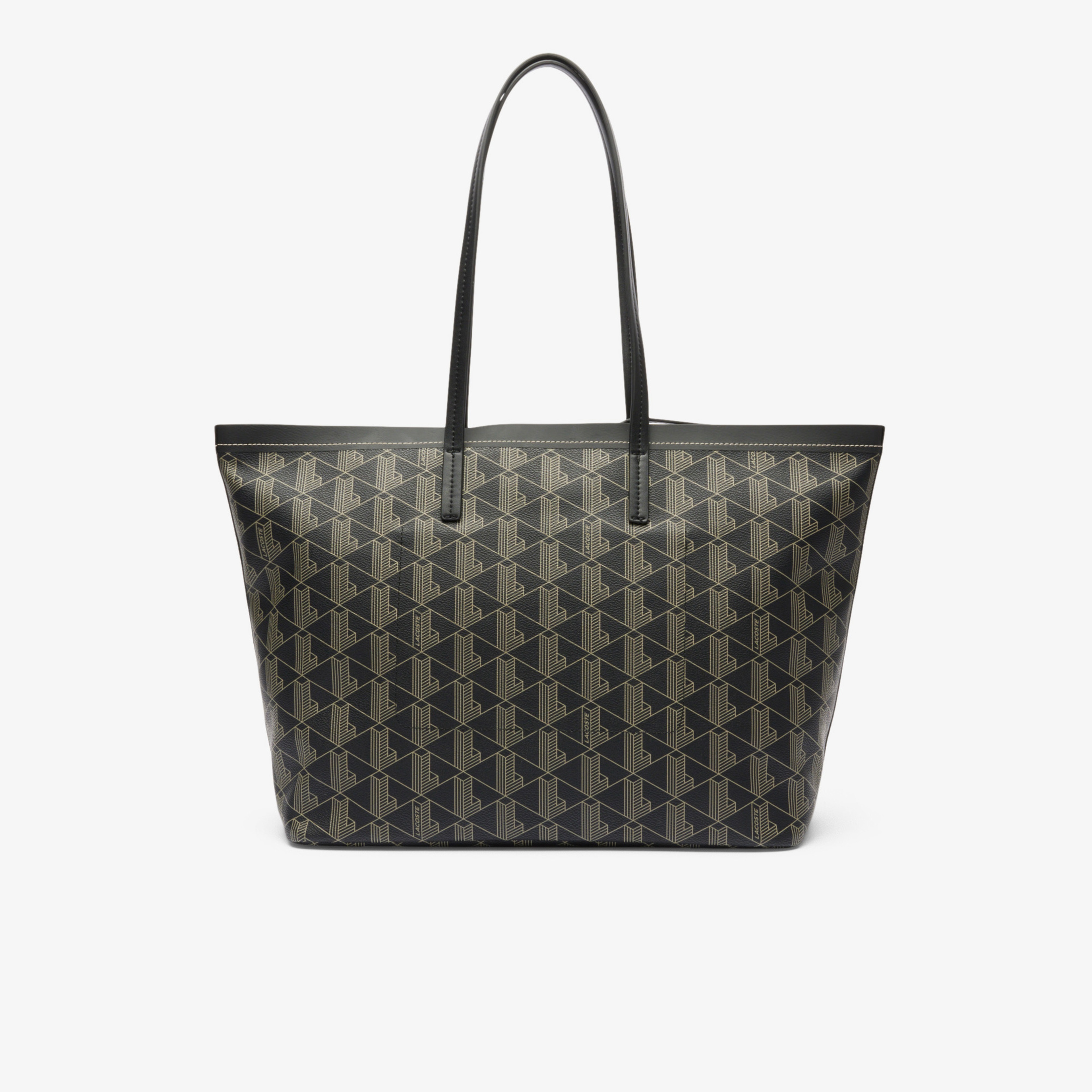 Zely Kadın Monogram Siyah Omuz Çantası