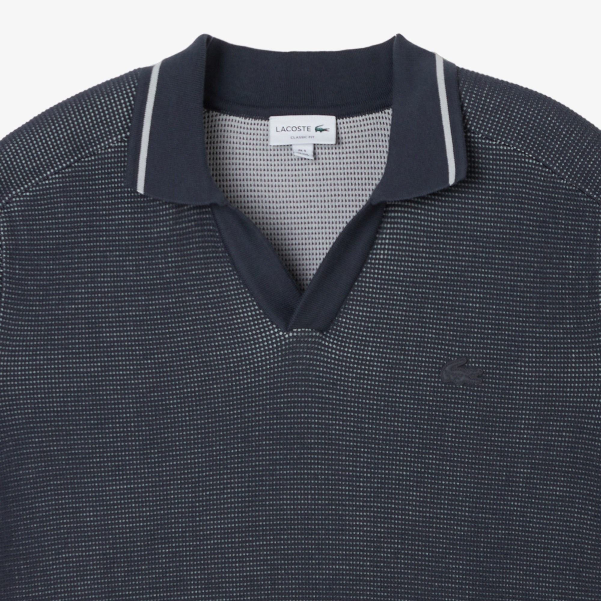 Erkek Classic Fit Kısa Kollu Polo Yaka Koyu Gri Triko