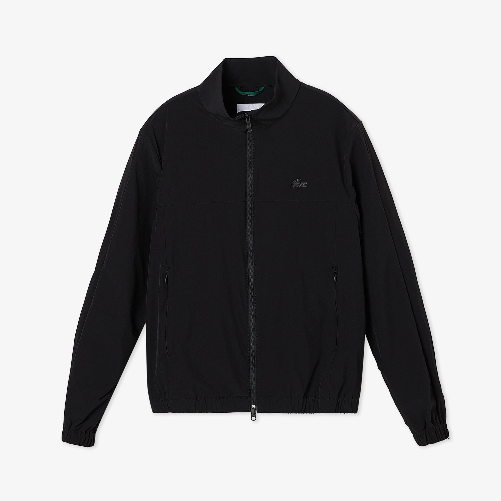 Erkek Regular Fit Dik Yaka Siyah Mont