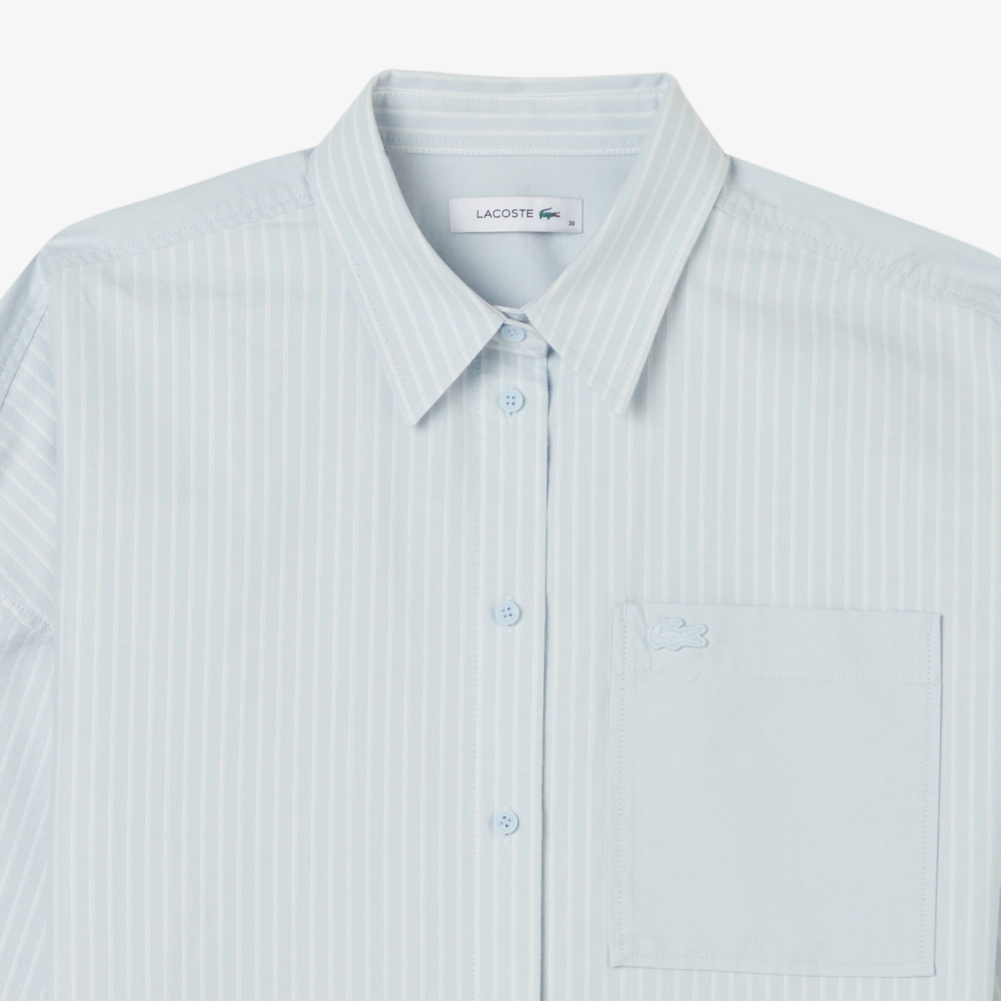 Kadın Relaxed Fit Mavi Gömlek