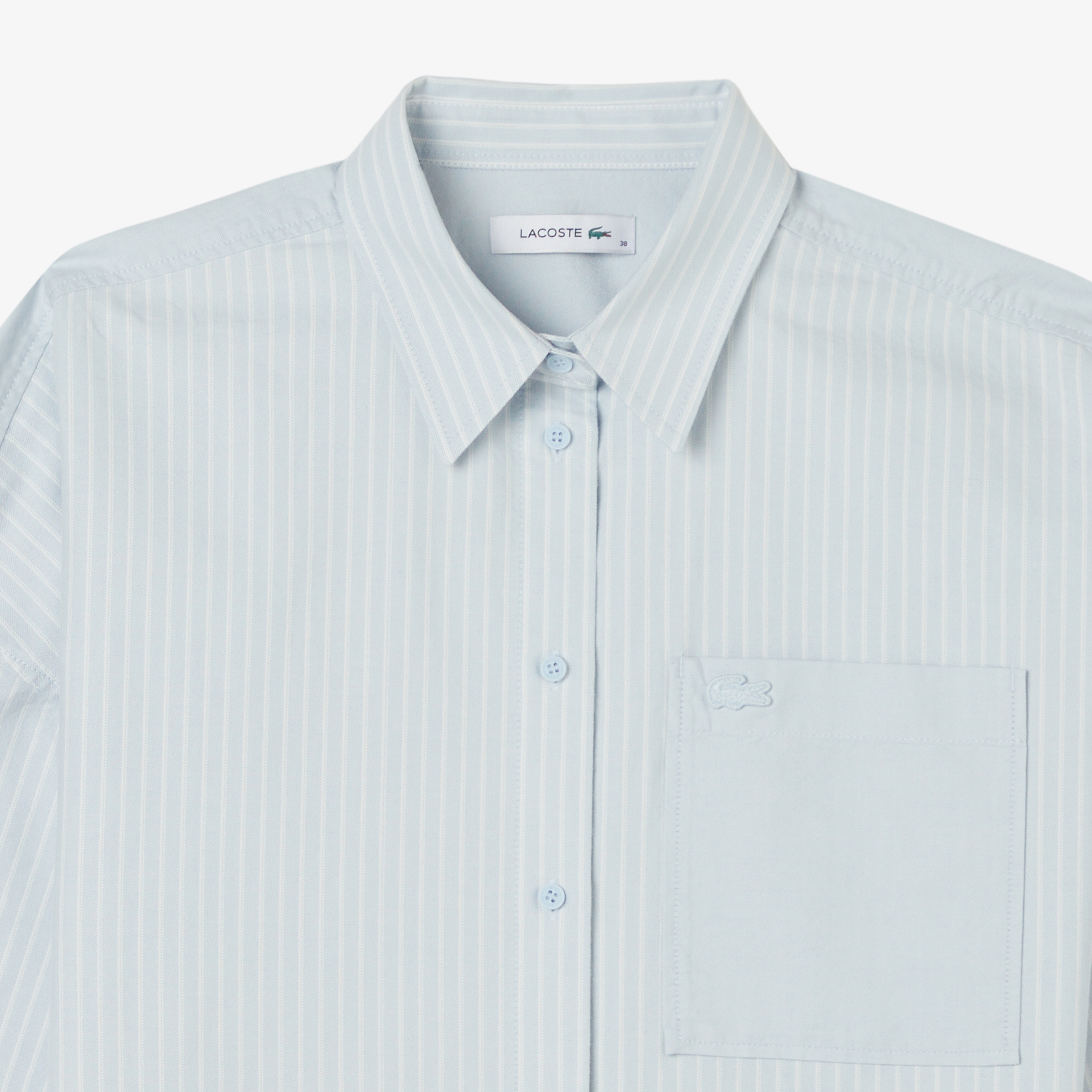 Kadın Relaxed Fit Mavi Gömlek