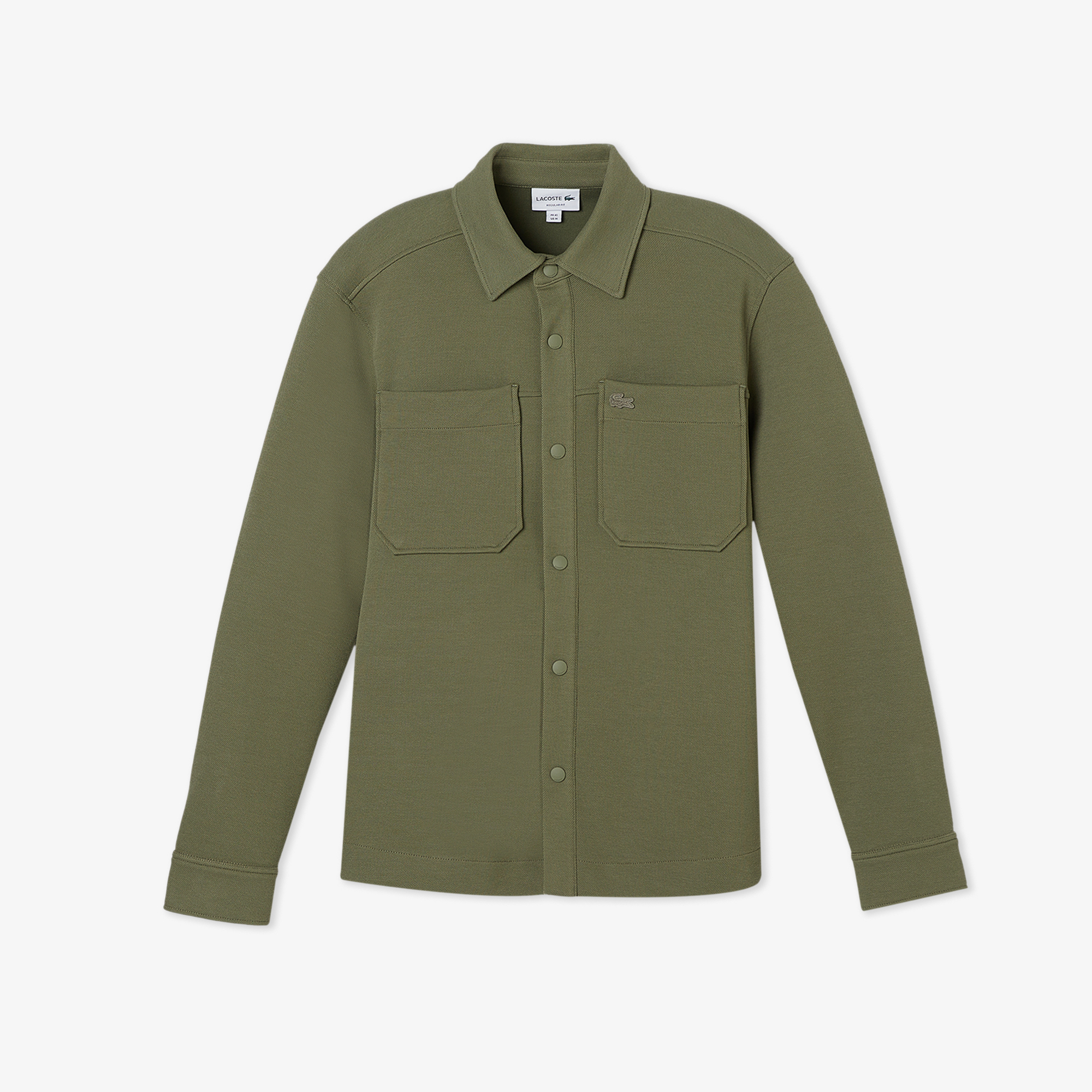 Lacoste Erkek Regular Fit Haki Gömlek görsel 3
