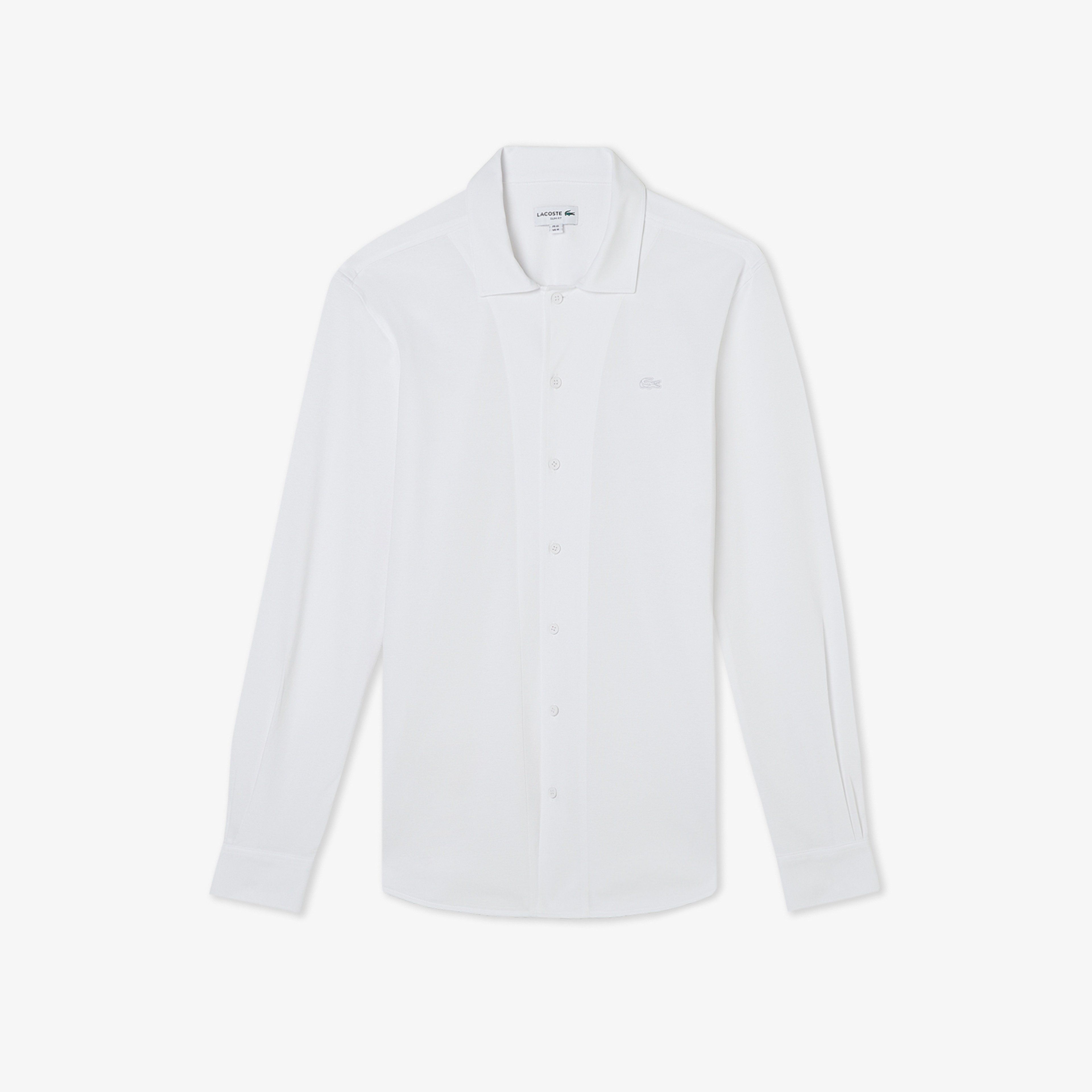 Erkek Slim Fit Beyaz Gömlek