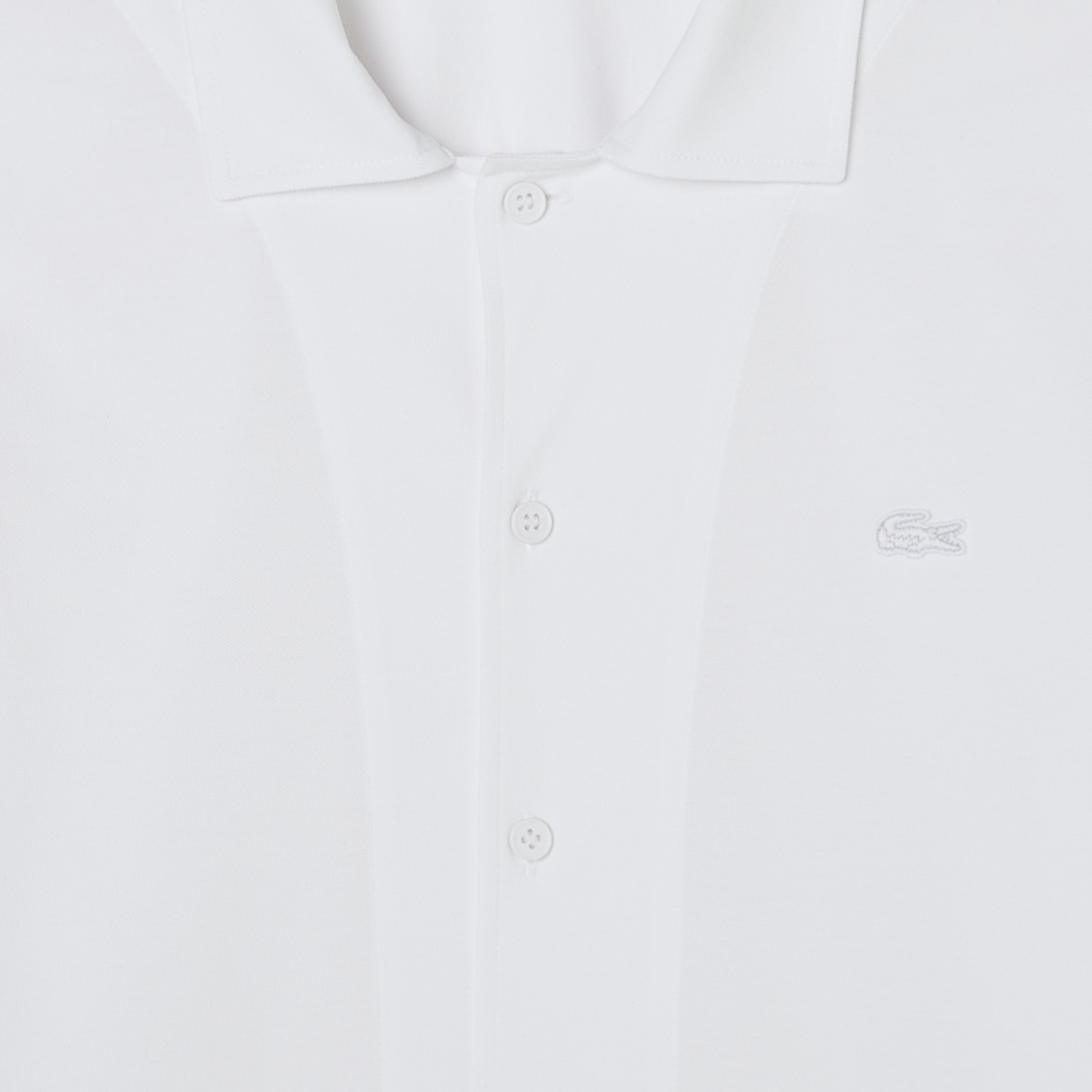 Lacoste Erkek Slim Fit Beyaz Gömlek görsel 4