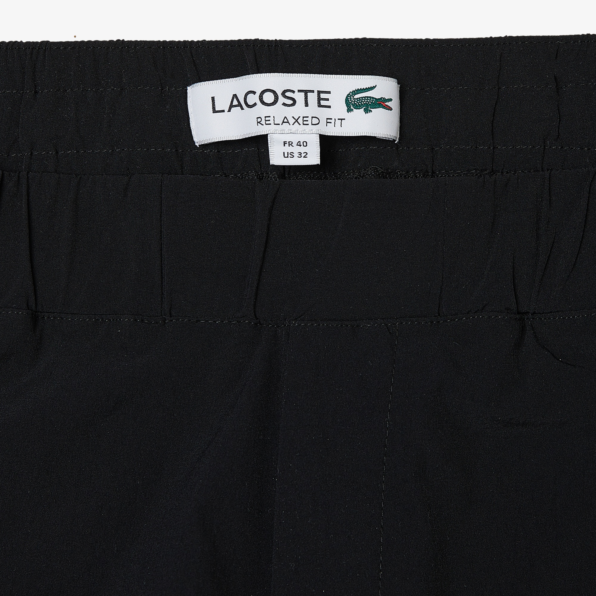 Erkek Relaxed Fit Siyah Pantolon