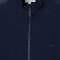 Erkek Classic Fit Dik Yaka Lacivert Sweatshirt Lacivert