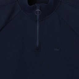 Kadın Loose Fit Dik Yaka Lacivert Sweatshirt Lacivert