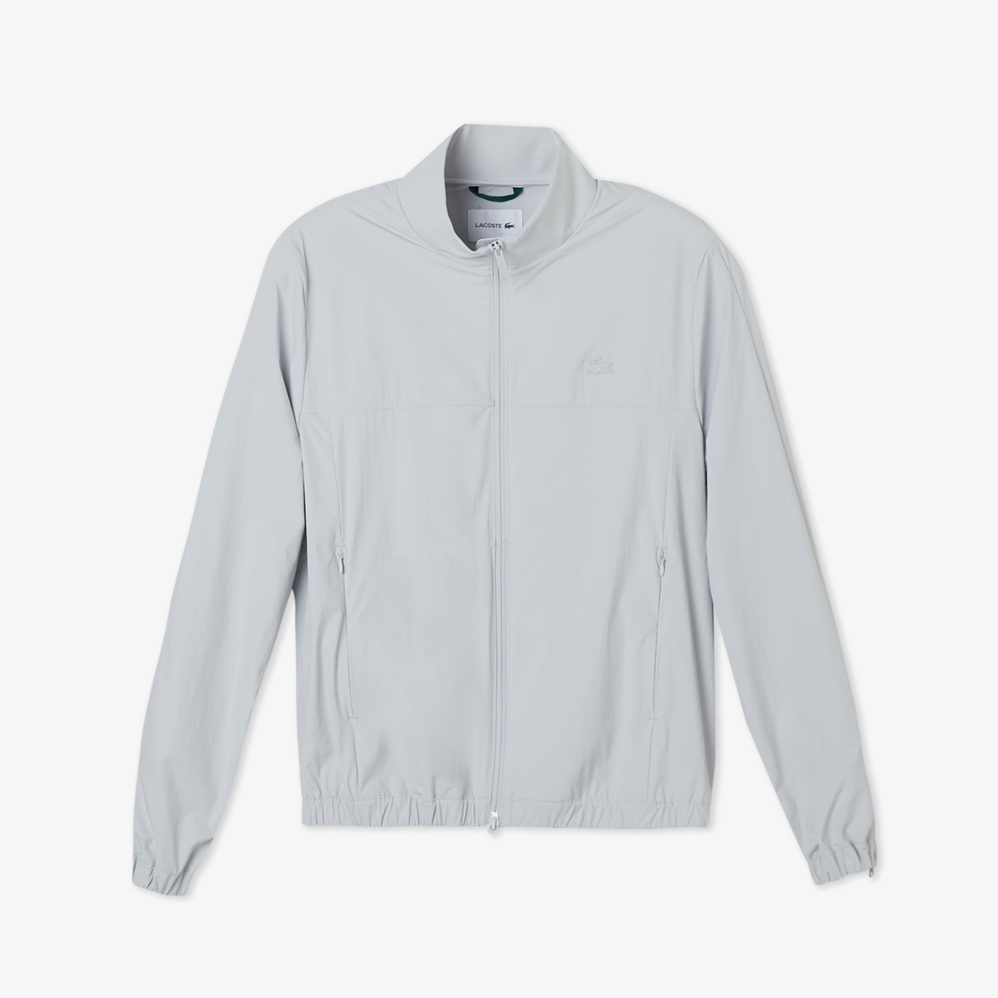 Lacoste Erkek Regular Fit Dik Yaka Gri Mont görsel 3