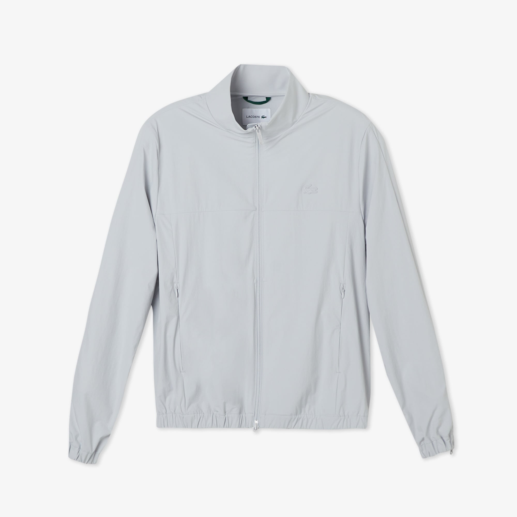 Erkek Regular Fit Dik Yaka Gri Mont