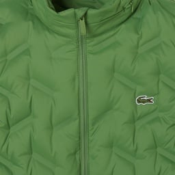 Erkek Regular Fit Dik Yaka Kapitone Yeşil Yelek Yeşil