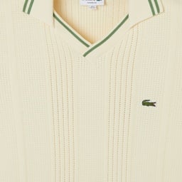 Erkek Classic Fit Kısa Kollu Polo Yaka Bej Triko Bej