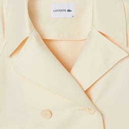 Kadın Relaxed Fit Bej Trençkot Bej