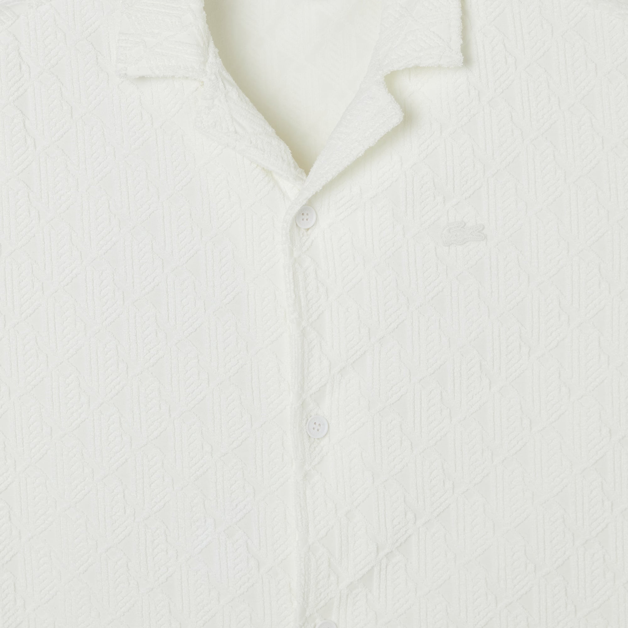 Erkek Relaxed Fit Kısa Kollu Lacivert Gömlek