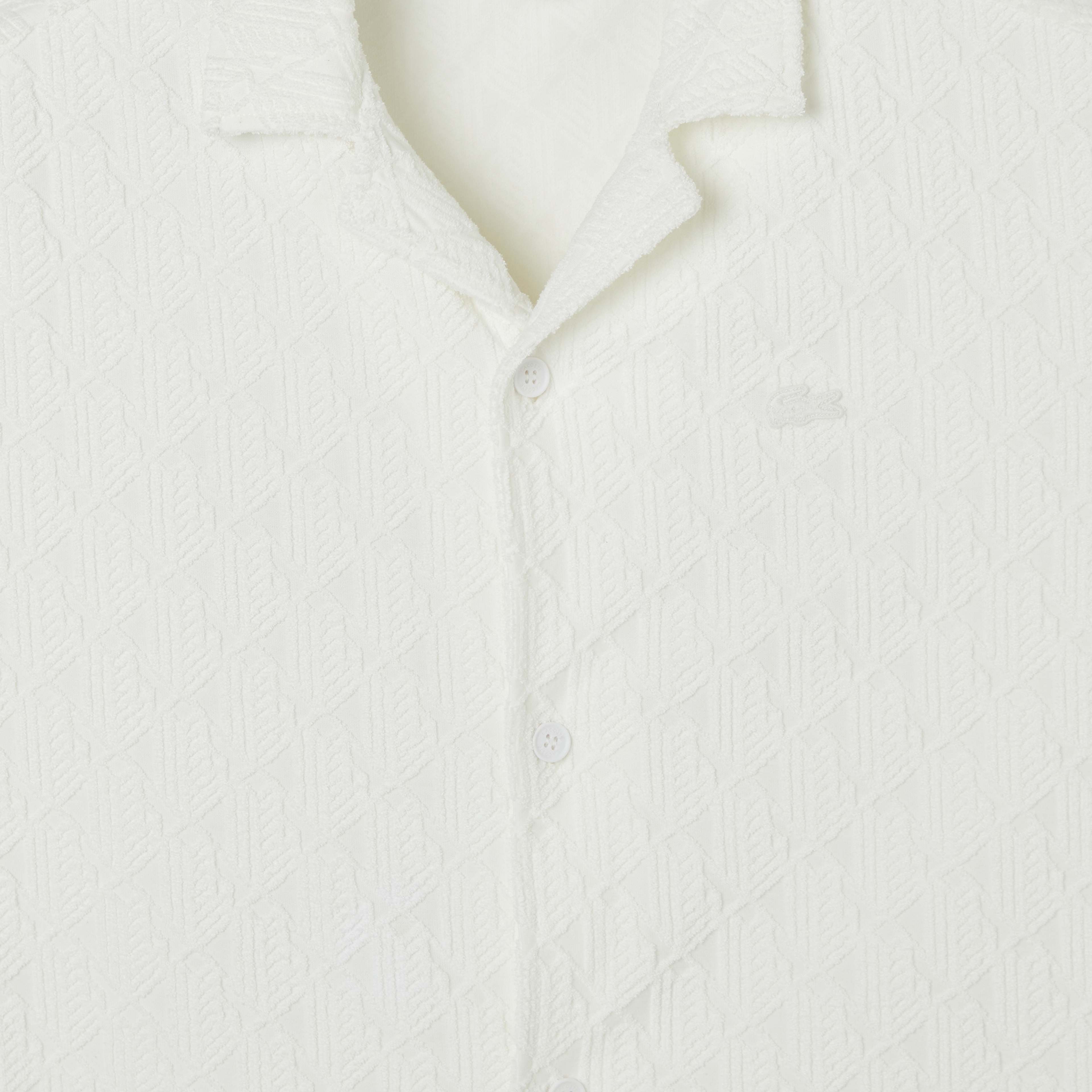 Erkek Relaxed Fit Kısa Kollu Lacivert Gömlek