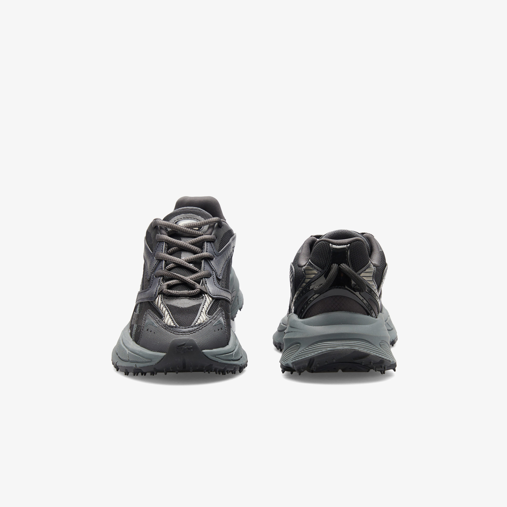 Lacoste L003 Neo Shot Kadın Koyu Gri Sneaker görsel 5