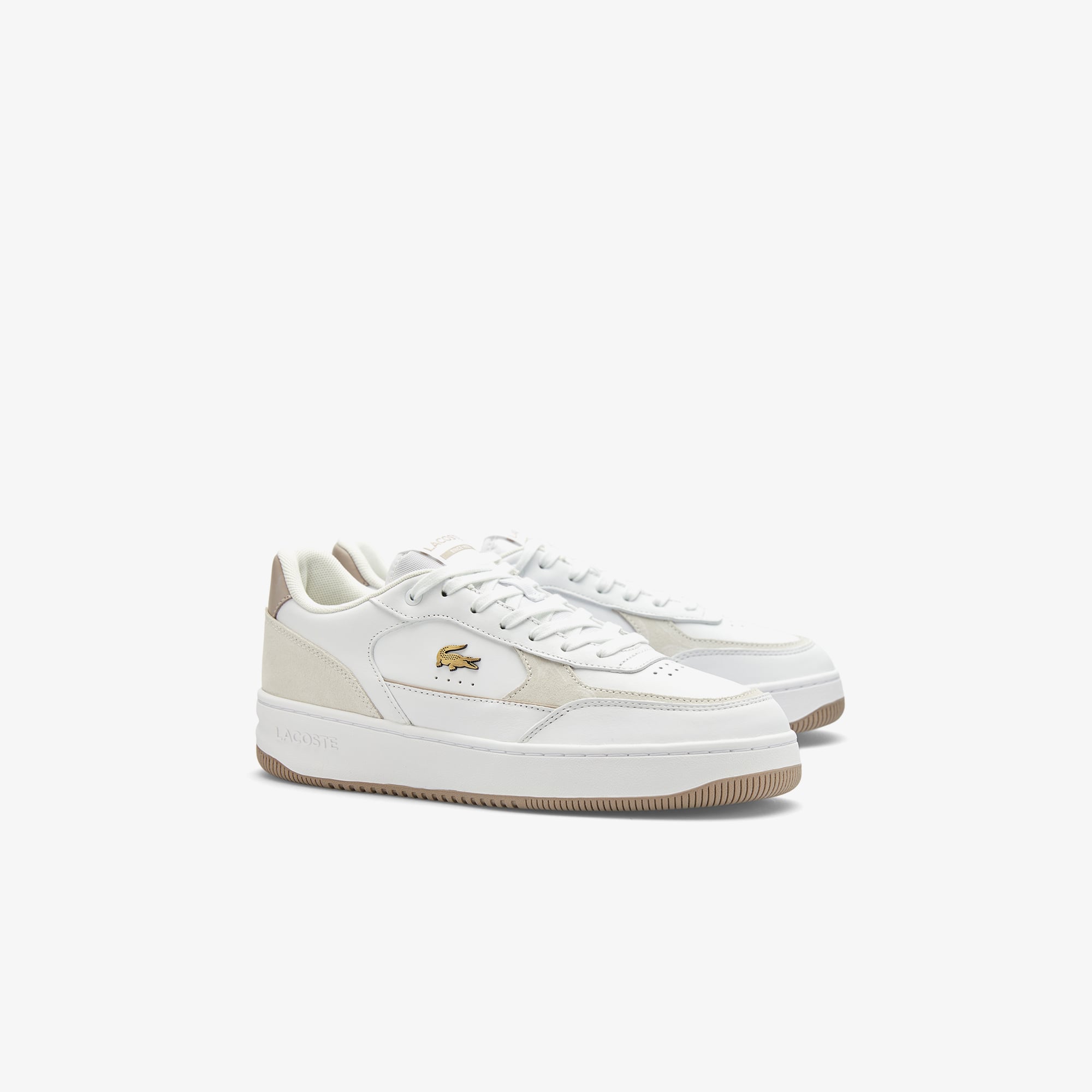 Lacoste L001 Ace Erkek Beyaz Sneaker görsel 2
