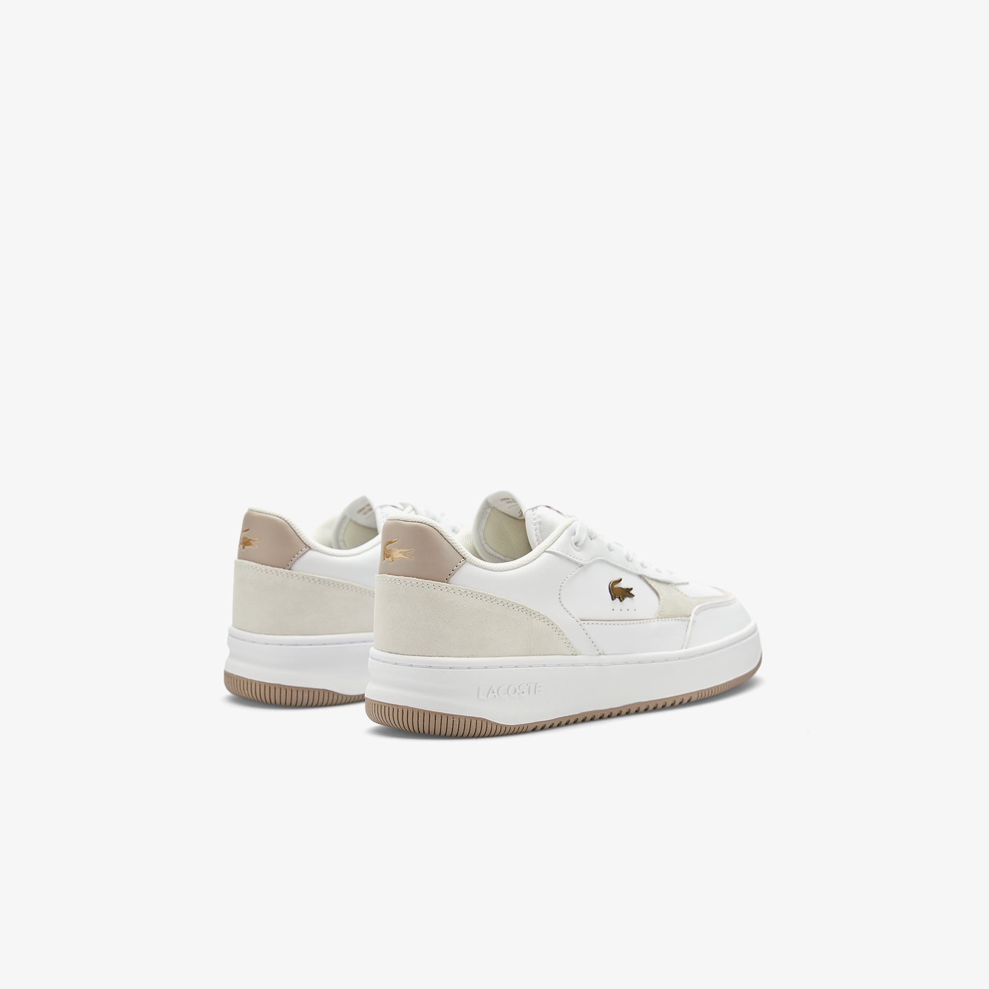 Lacoste L001 Ace Erkek Beyaz Sneaker görsel 3