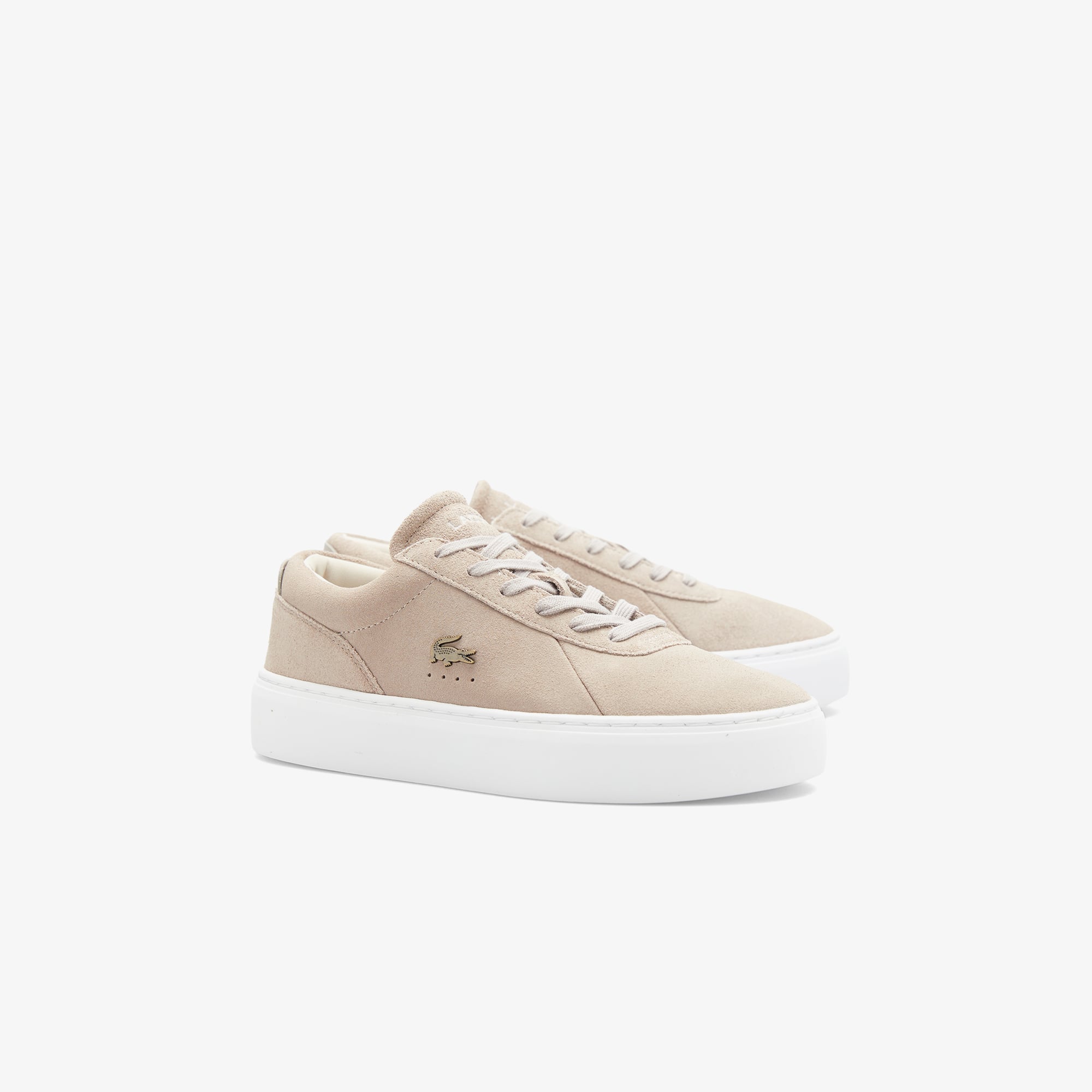 Lacoste Court Set Kadın Gri Sneaker görsel 2