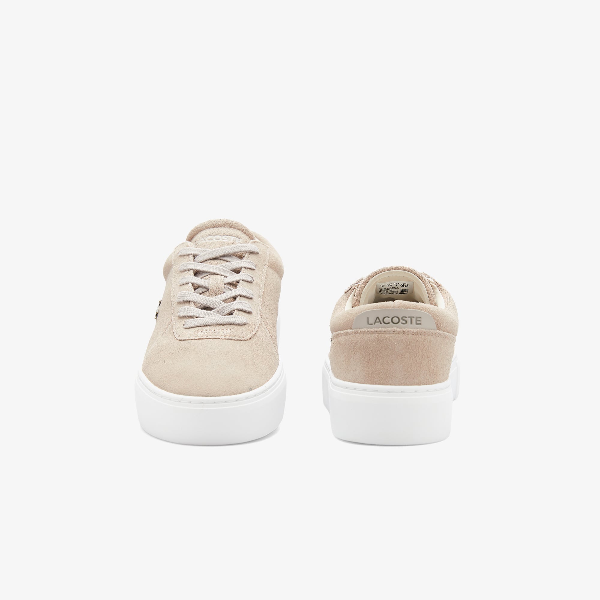 Lacoste Court Set Kadın Gri Sneaker görsel 5