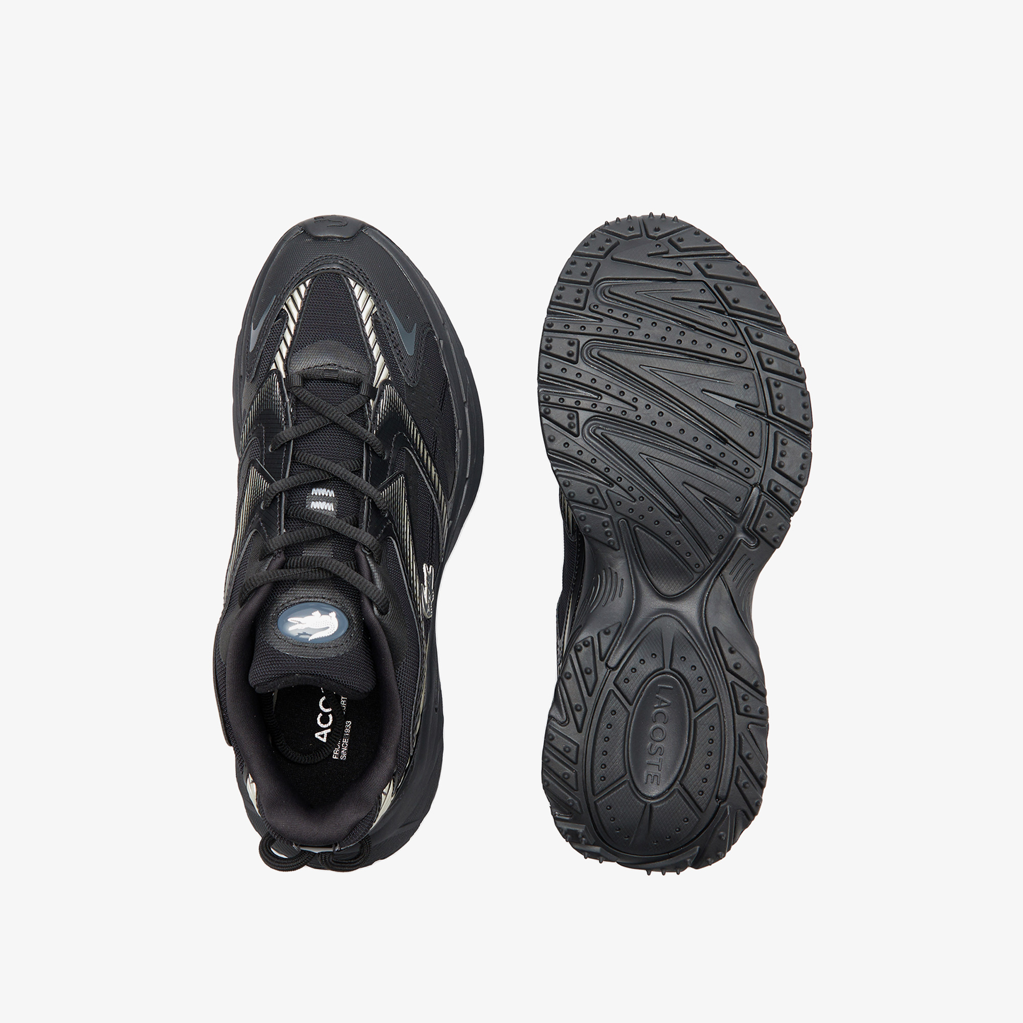 L003 Neo Shot Erkek Siyah Sneaker 751SMA0145-22F | Lacoste