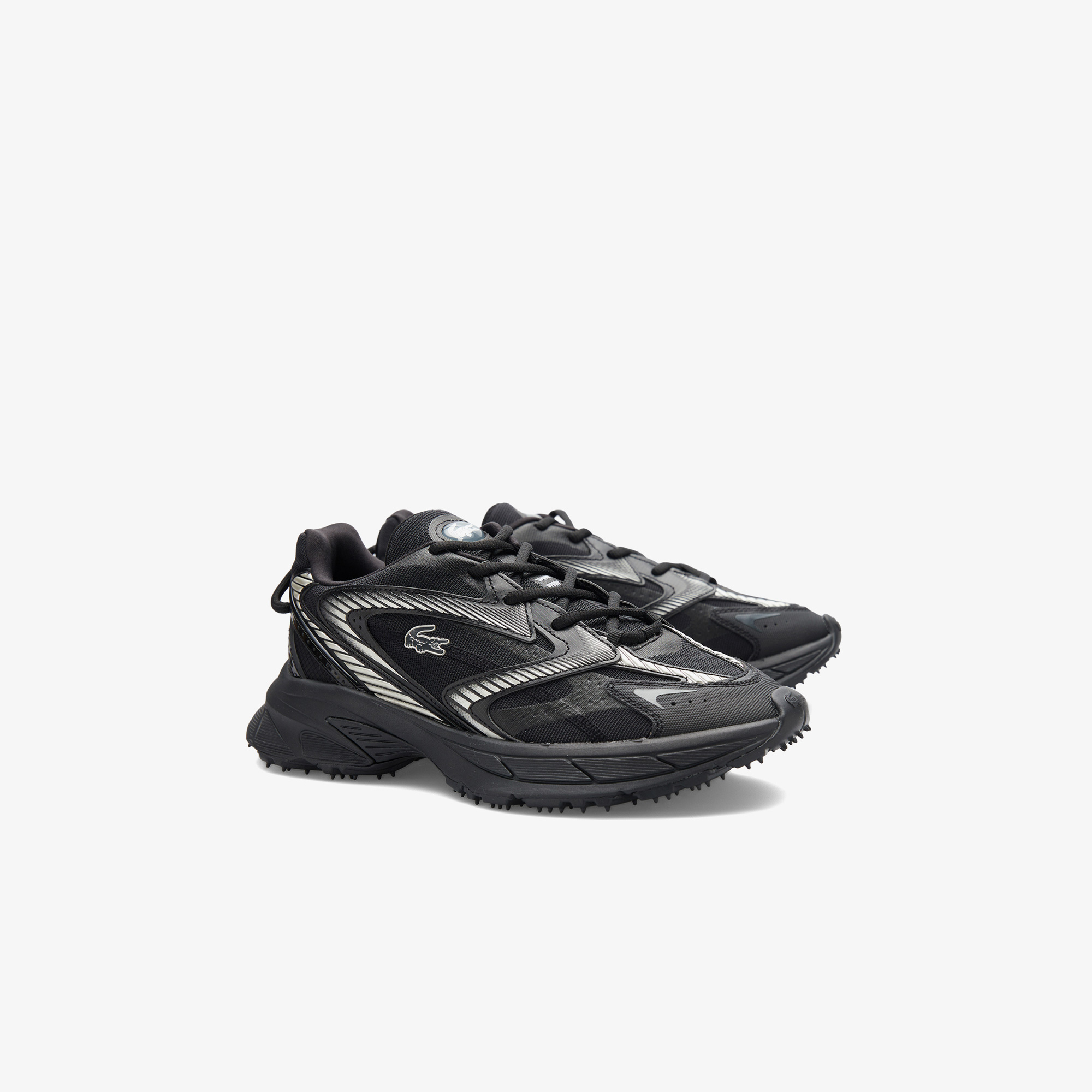 Lacoste L003 Neo Shot Erkek Siyah Sneaker görsel 2