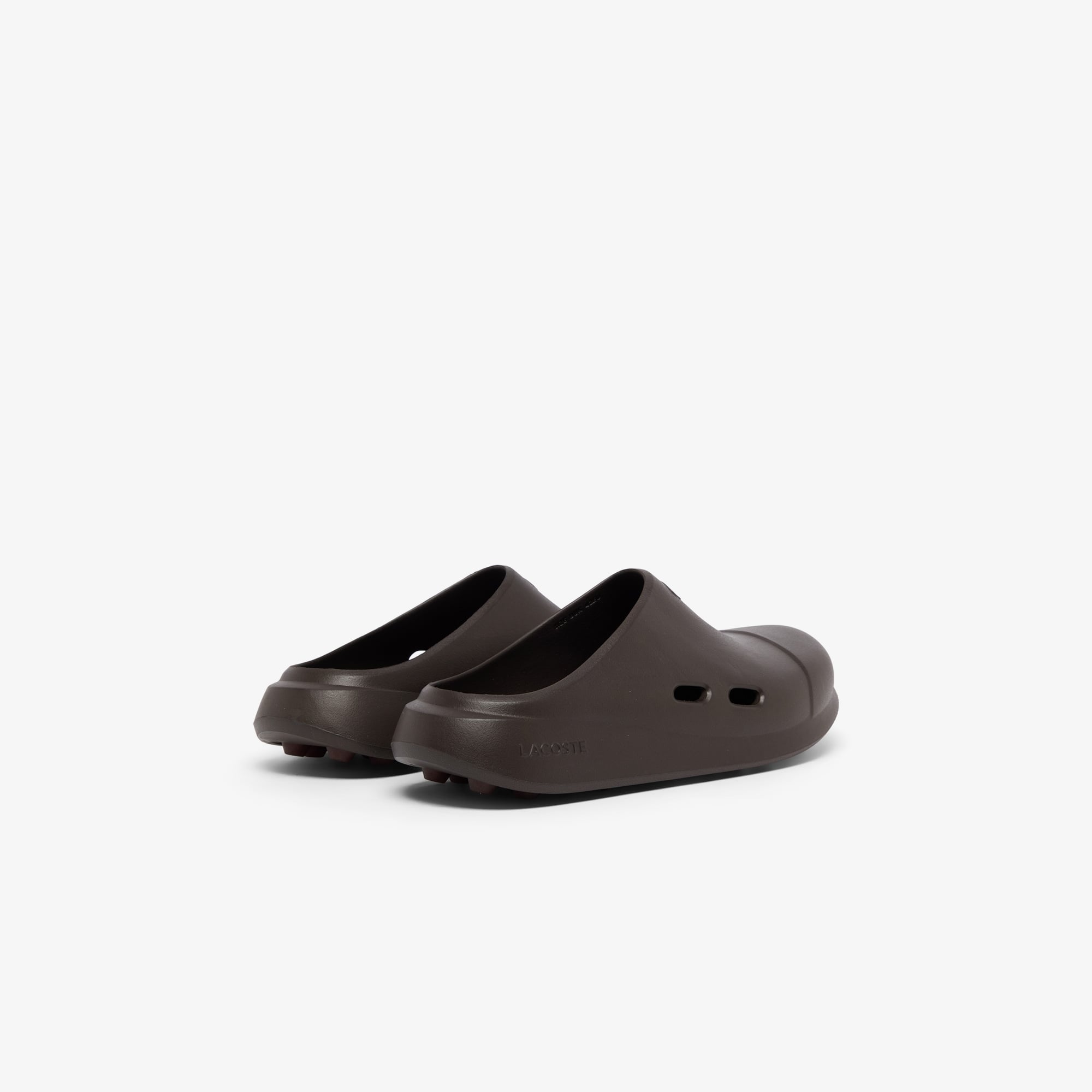 Lacoste Meduz Clog Erkek Kahverengi Terlik görsel 3