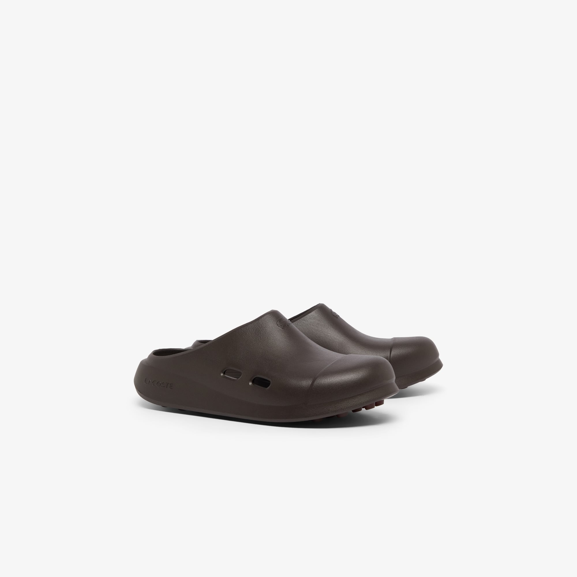 Lacoste Meduz Clog Erkek Kahverengi Terlik görsel 2