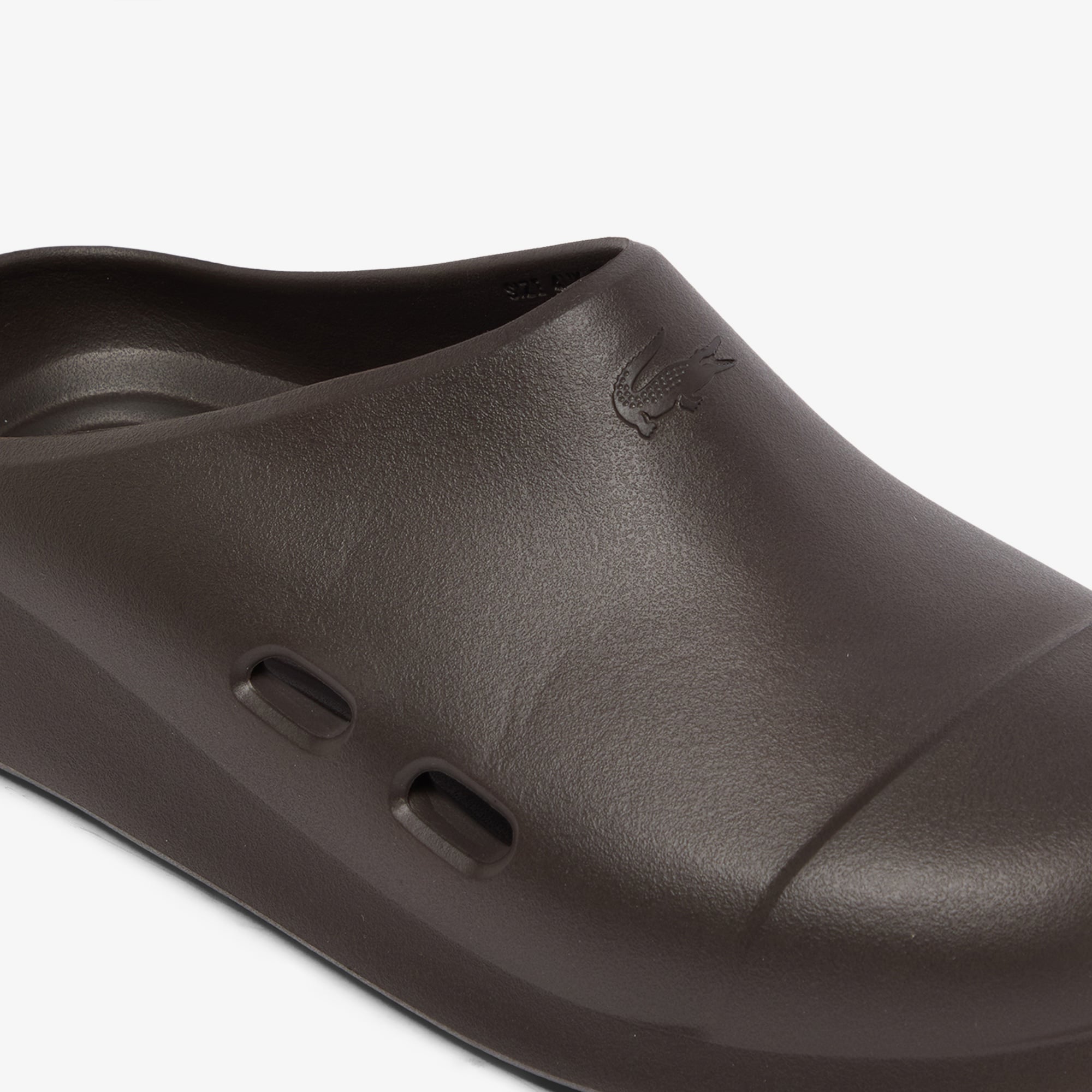 Lacoste Meduz Clog Erkek Kahverengi Terlik görsel 7