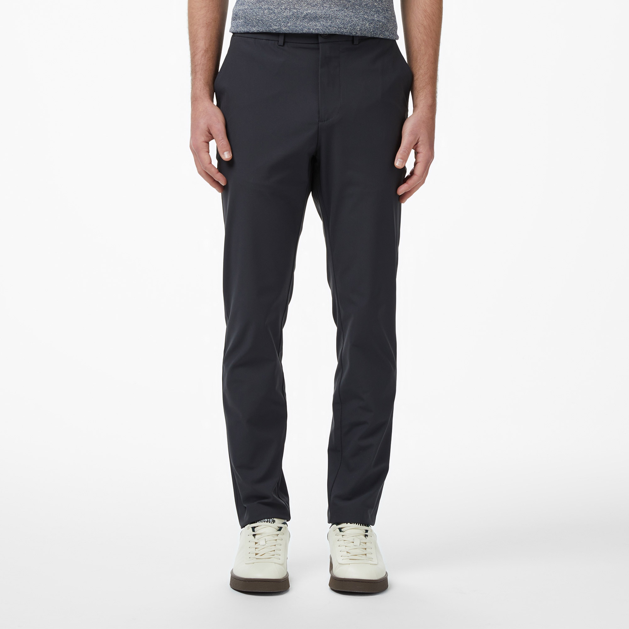 Erkek Slim Fit Gri Chino Pantolon