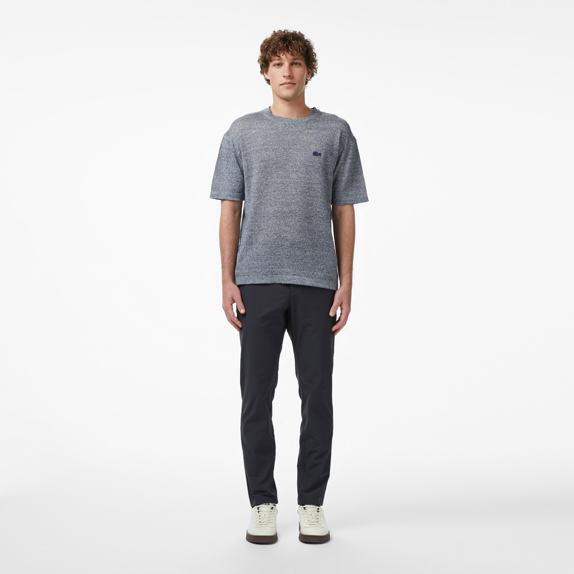 Erkek Slim Fit Gri Chino Pantolon
