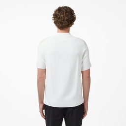 Erkek Classic Fit Kısa Kollu Polo Yaka Krem Triko Krem