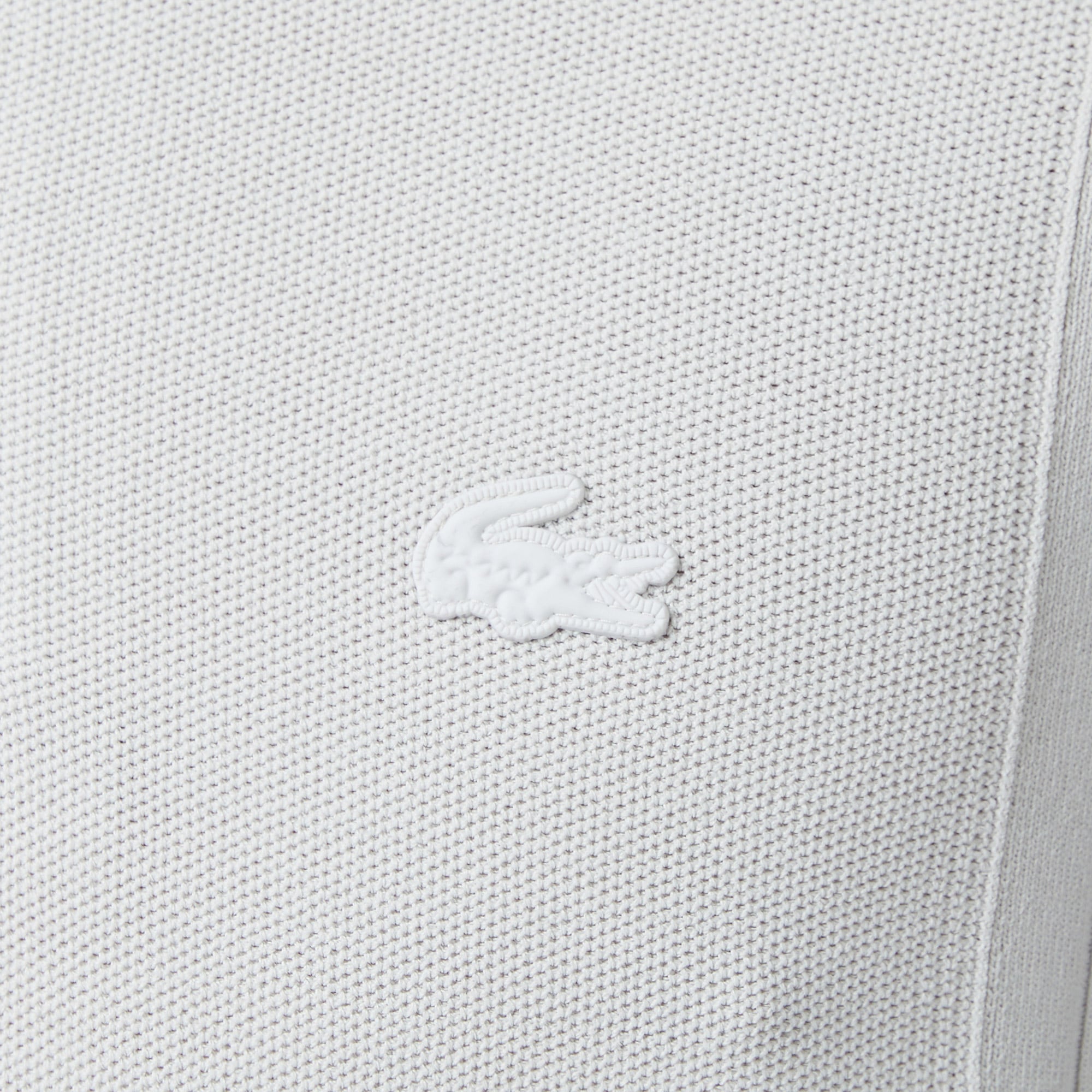 Lacoste Erkek Classic Fit Kısa Kollu Polo Yaka Gri Triko görsel 7