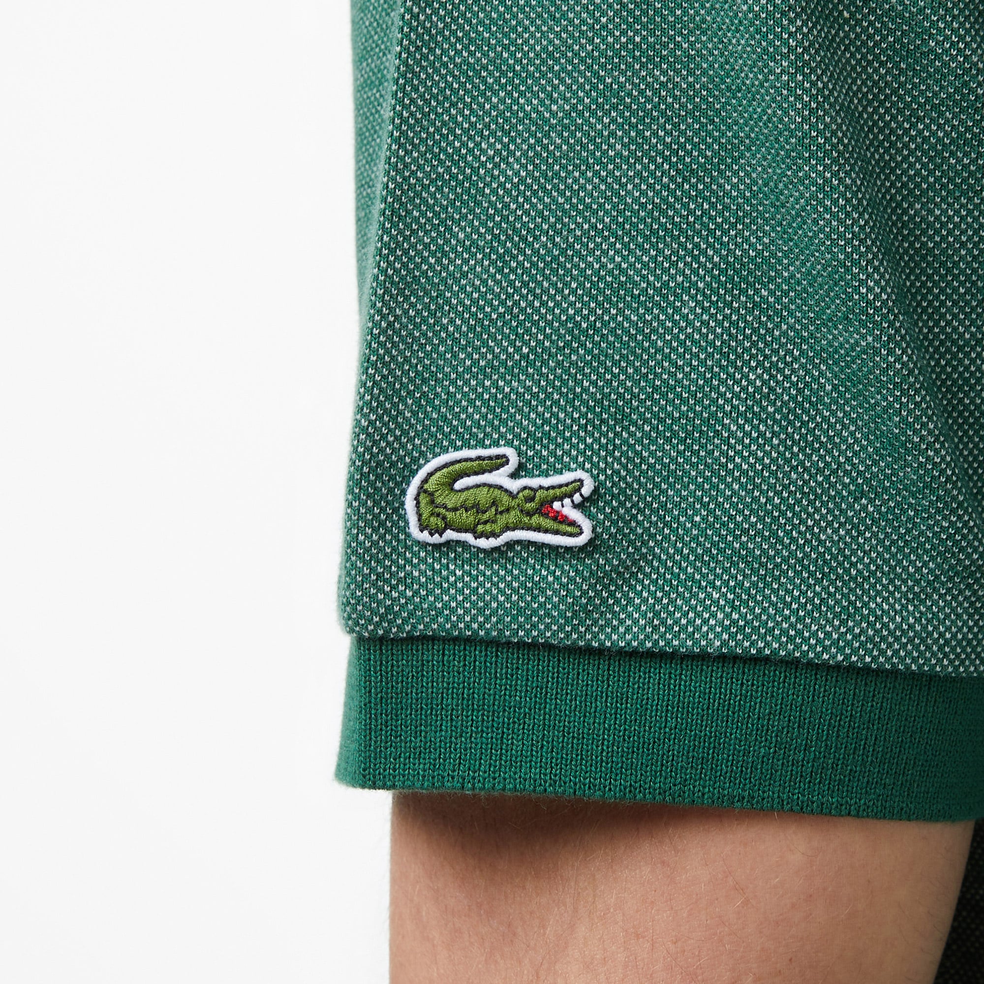 Lacoste Erkek Relaxed Fit Koyu Yeşil Polo görsel 7