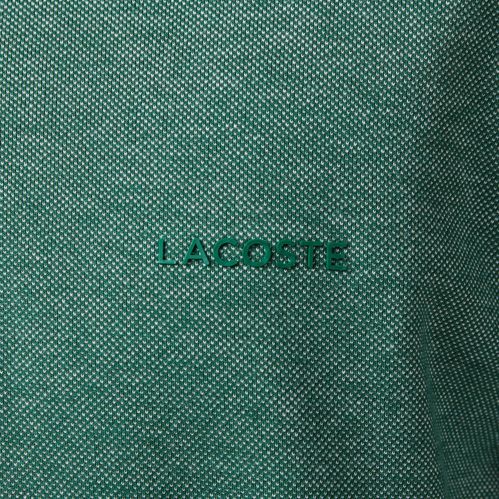 Lacoste Erkek Relaxed Fit Koyu Yeşil Polo görsel 8