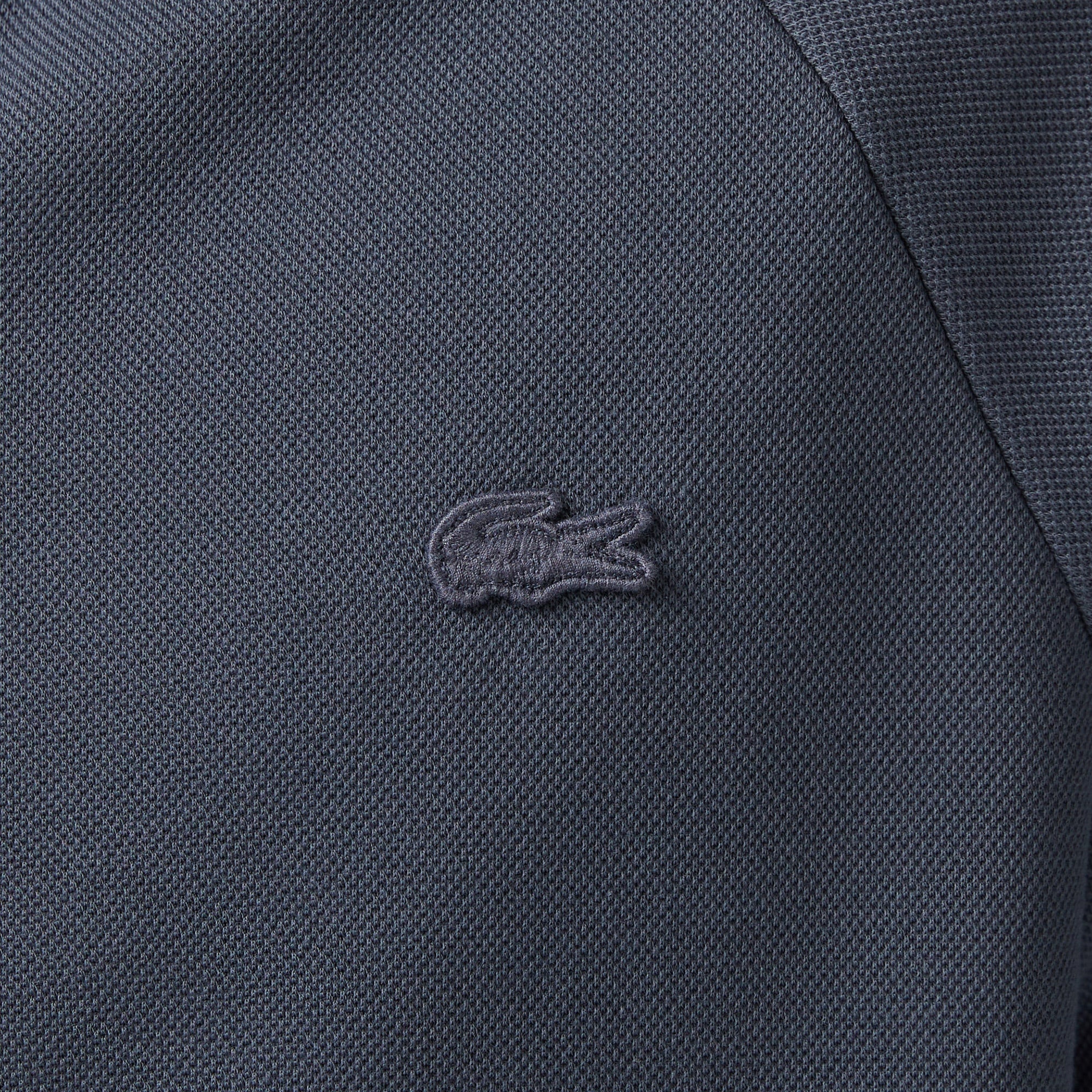 Erkek Regular Fit Fermuarlı Koyu Gri Sweatshirt