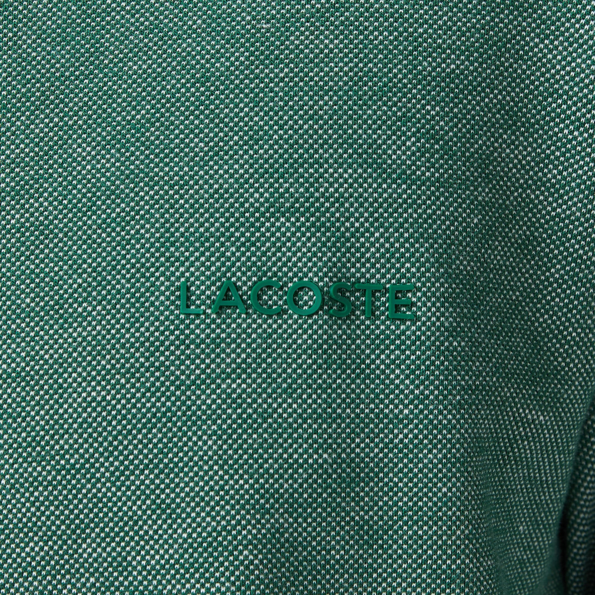 Lacoste Erkek Relaxed Fit Bisiklet Yaka Koyu Yeşil T-Shirt görsel 8